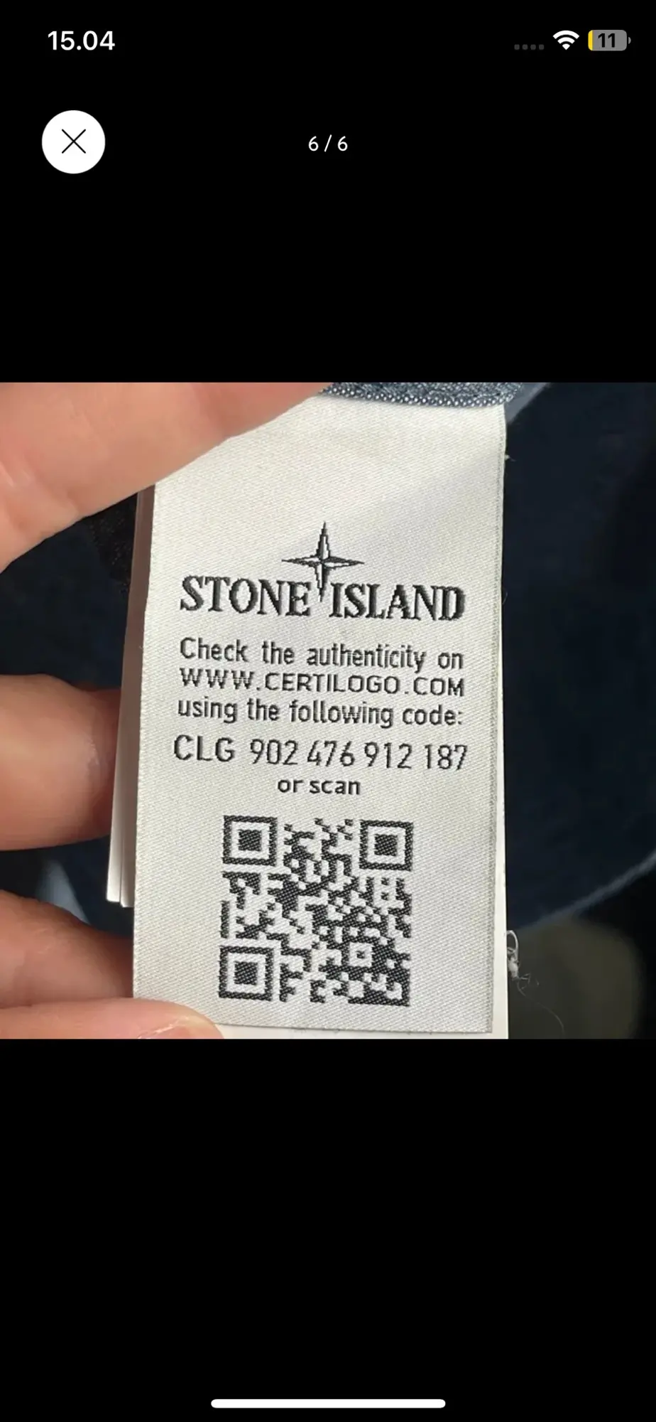 Stone Island skjorte