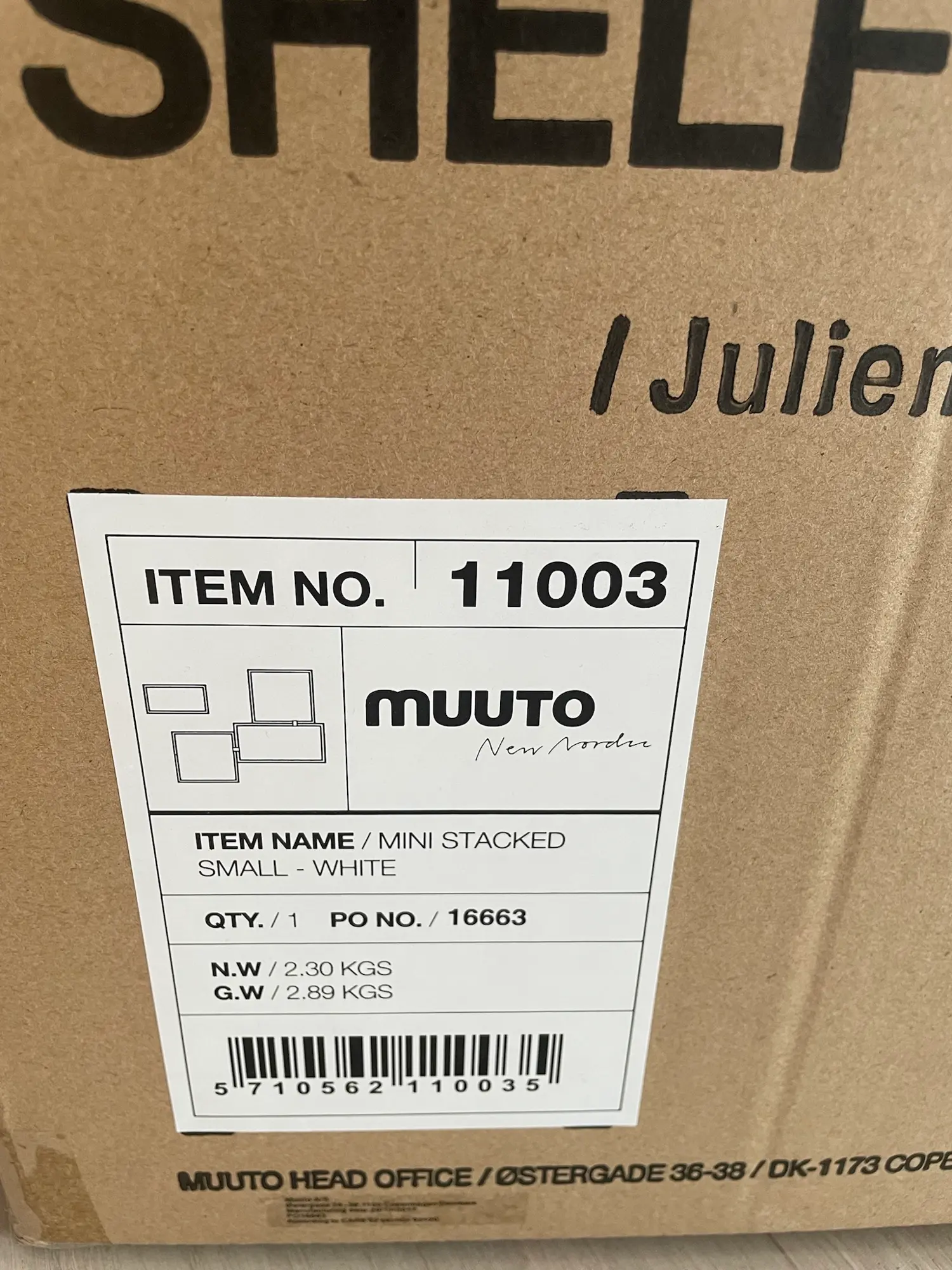 Muuto reolsystem