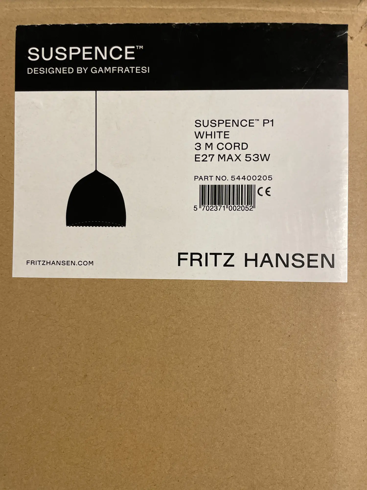 Fritz Hansen loftslampe