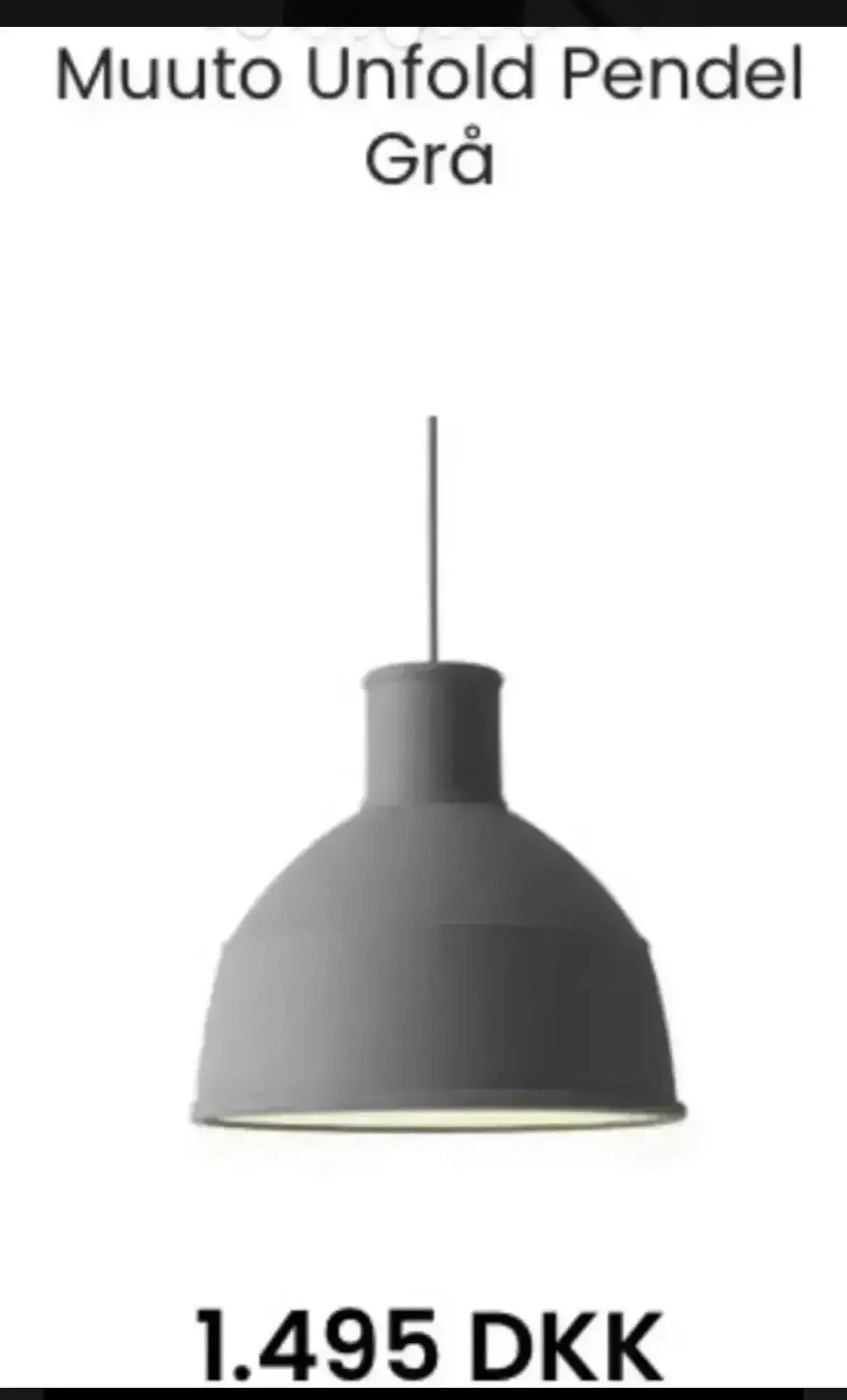 Muuto loftslampe