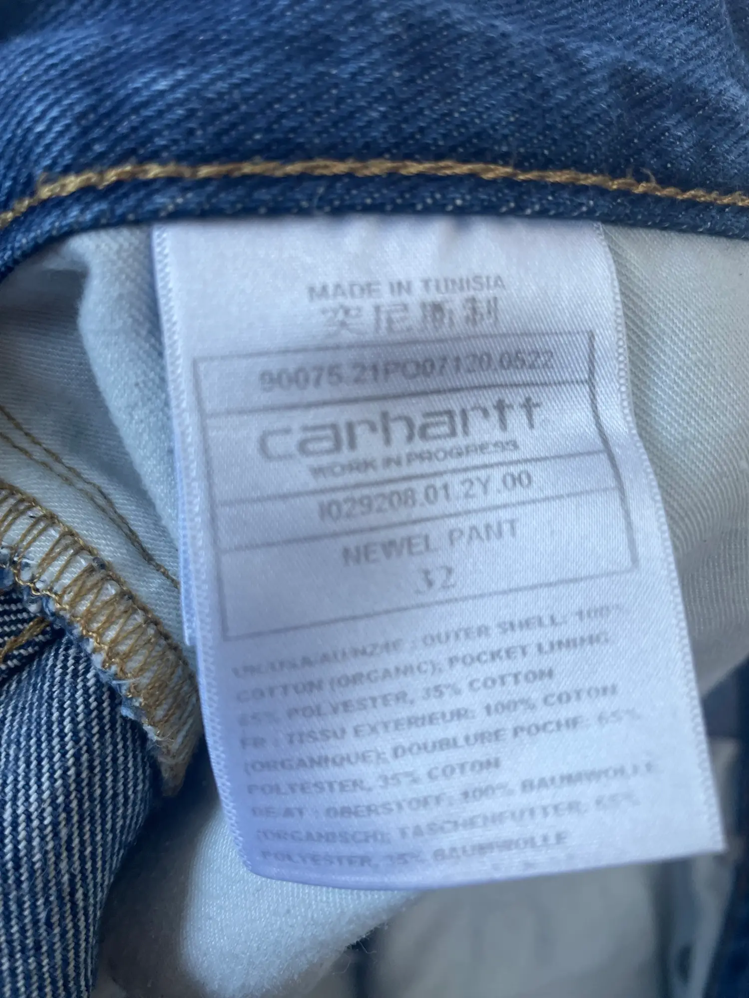 Carhartt jeans