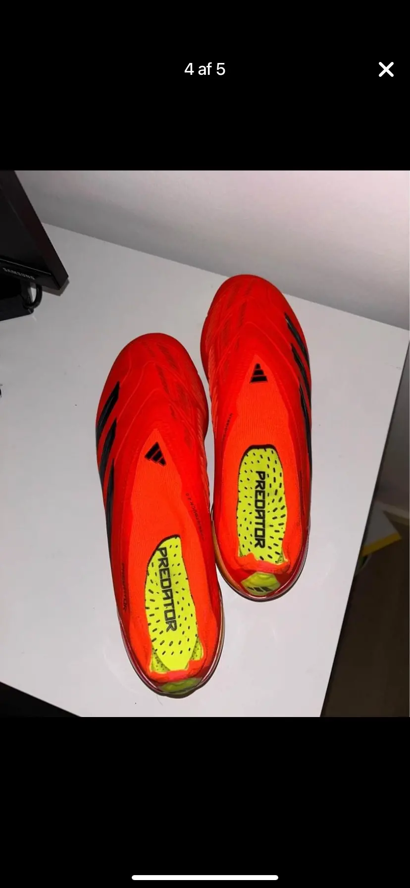 Adidas fodboldstøvle