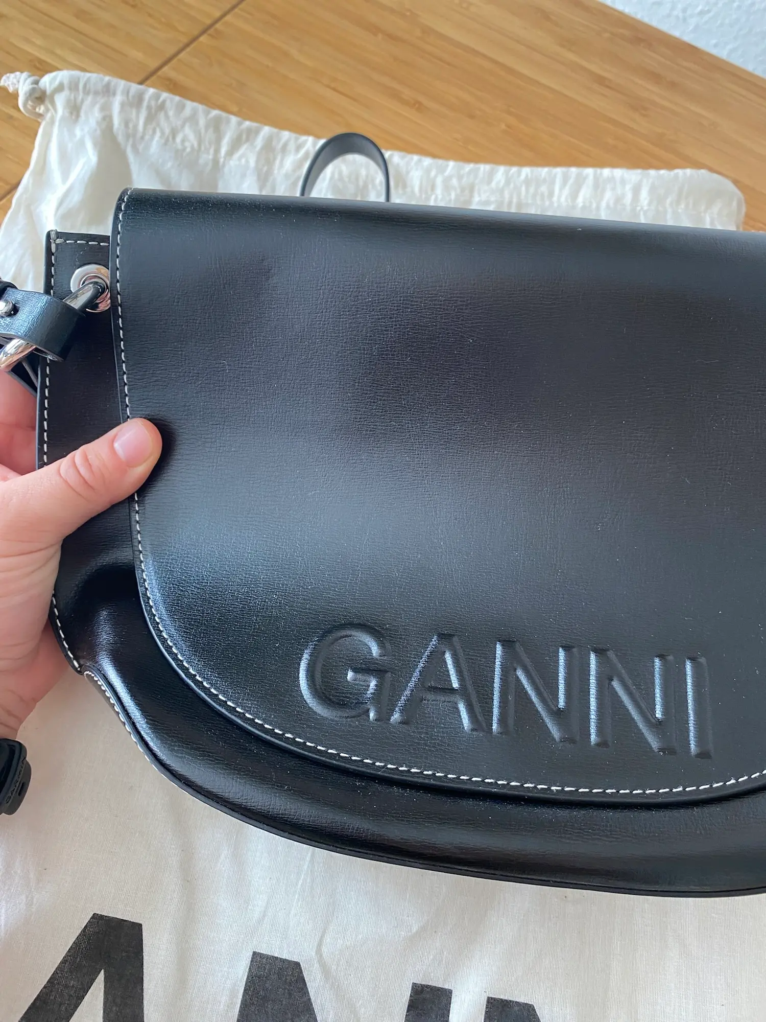 Ganni crossbody-taske