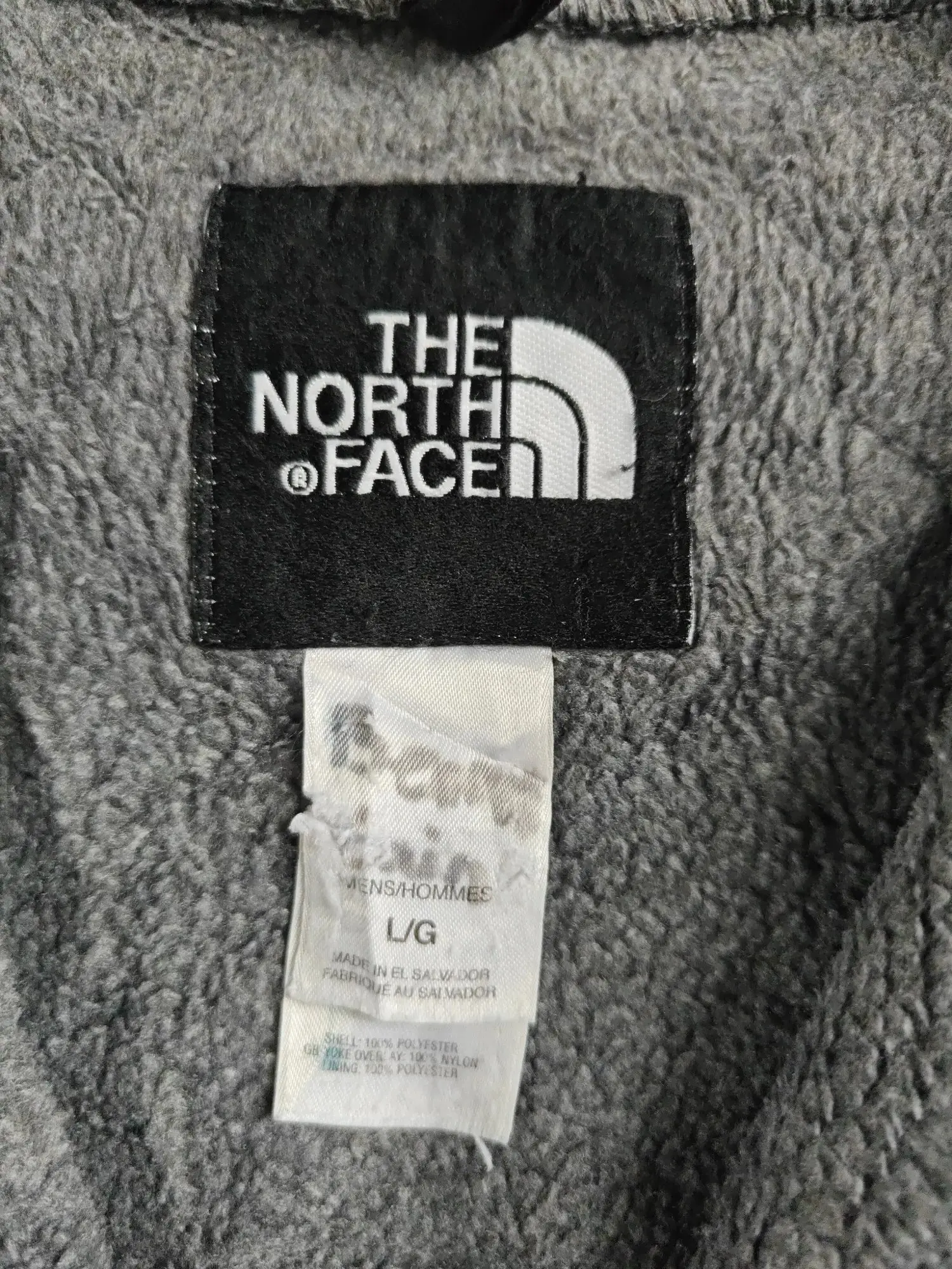 The North Face sweatshirt