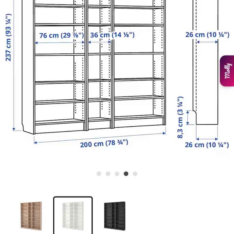 Ikea reolsystem