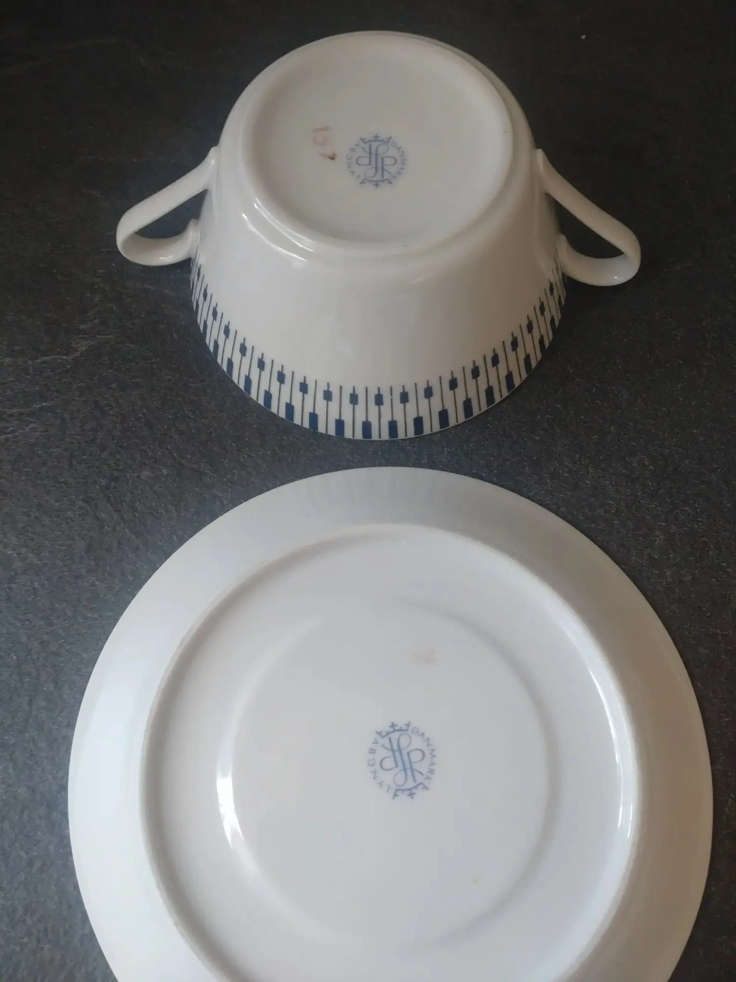 Lyngby porcelæn skål