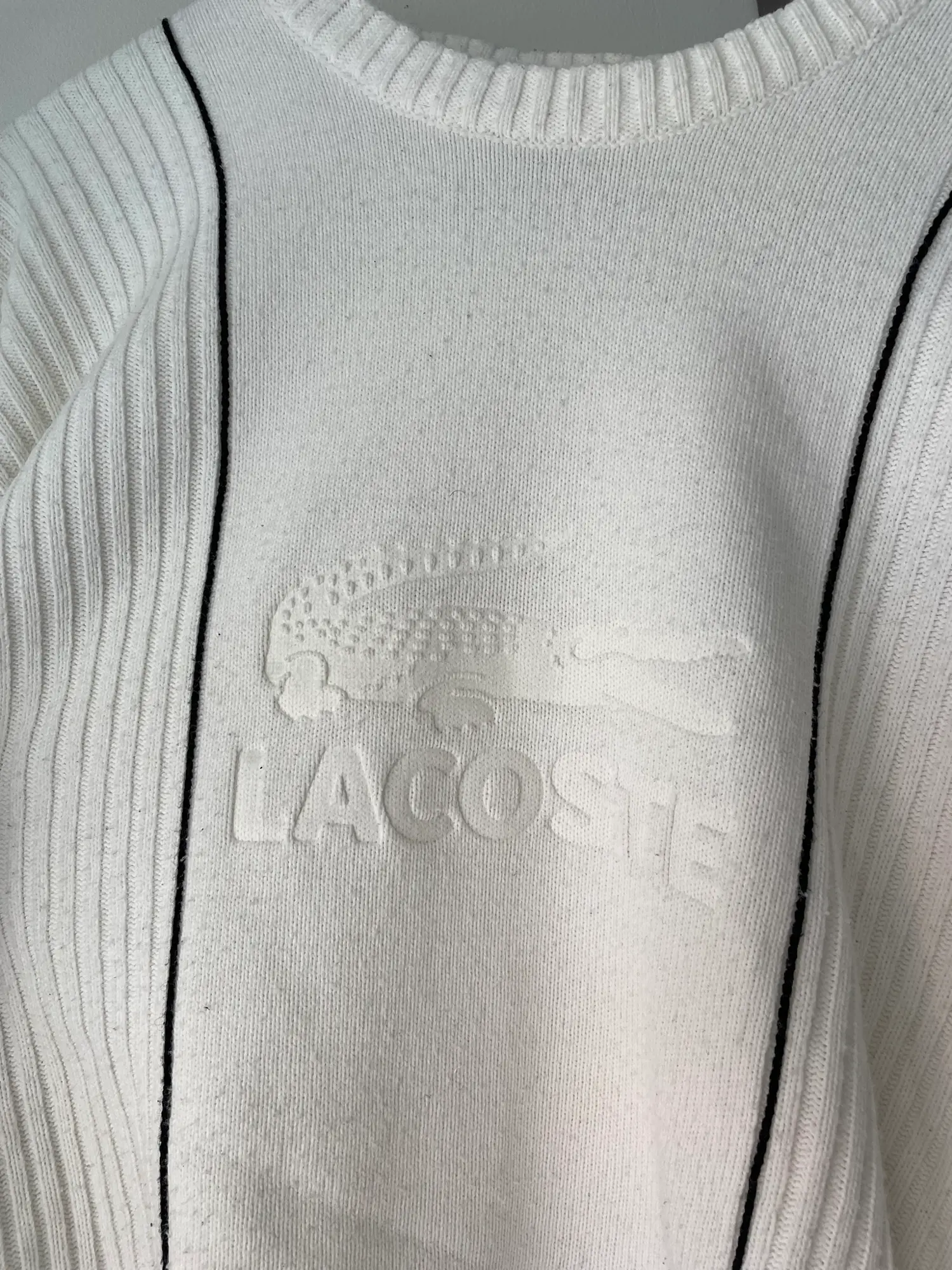 LACOSTE striktrøje