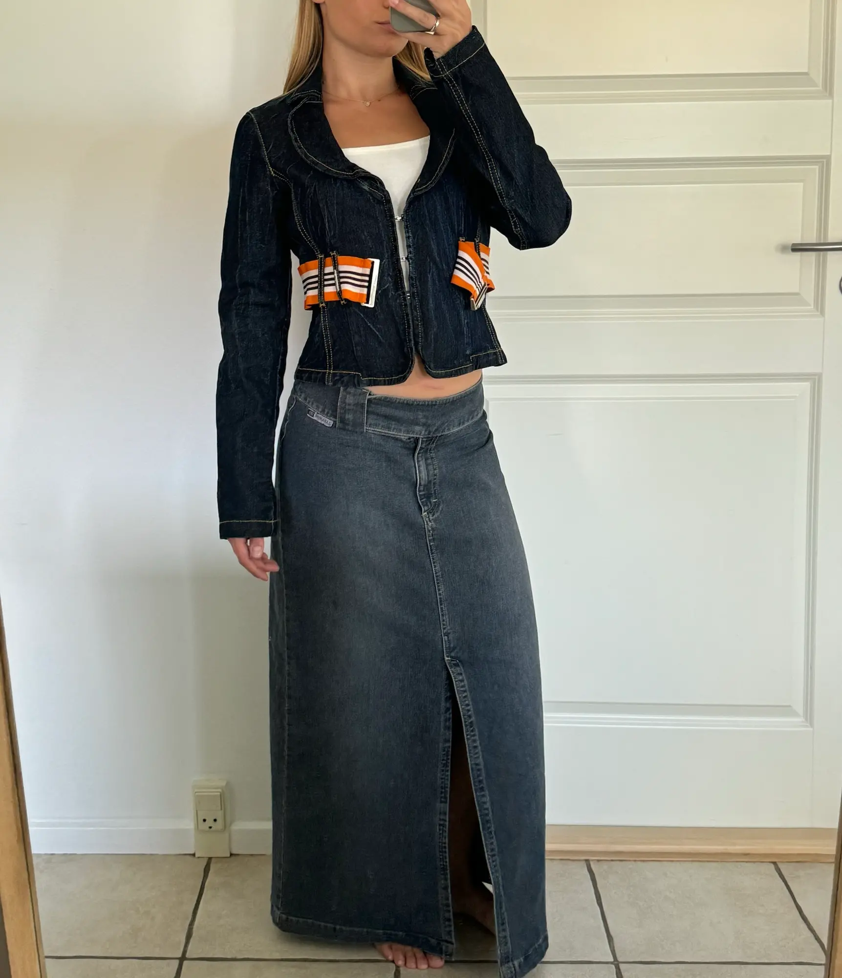 One Vintage denimjakke