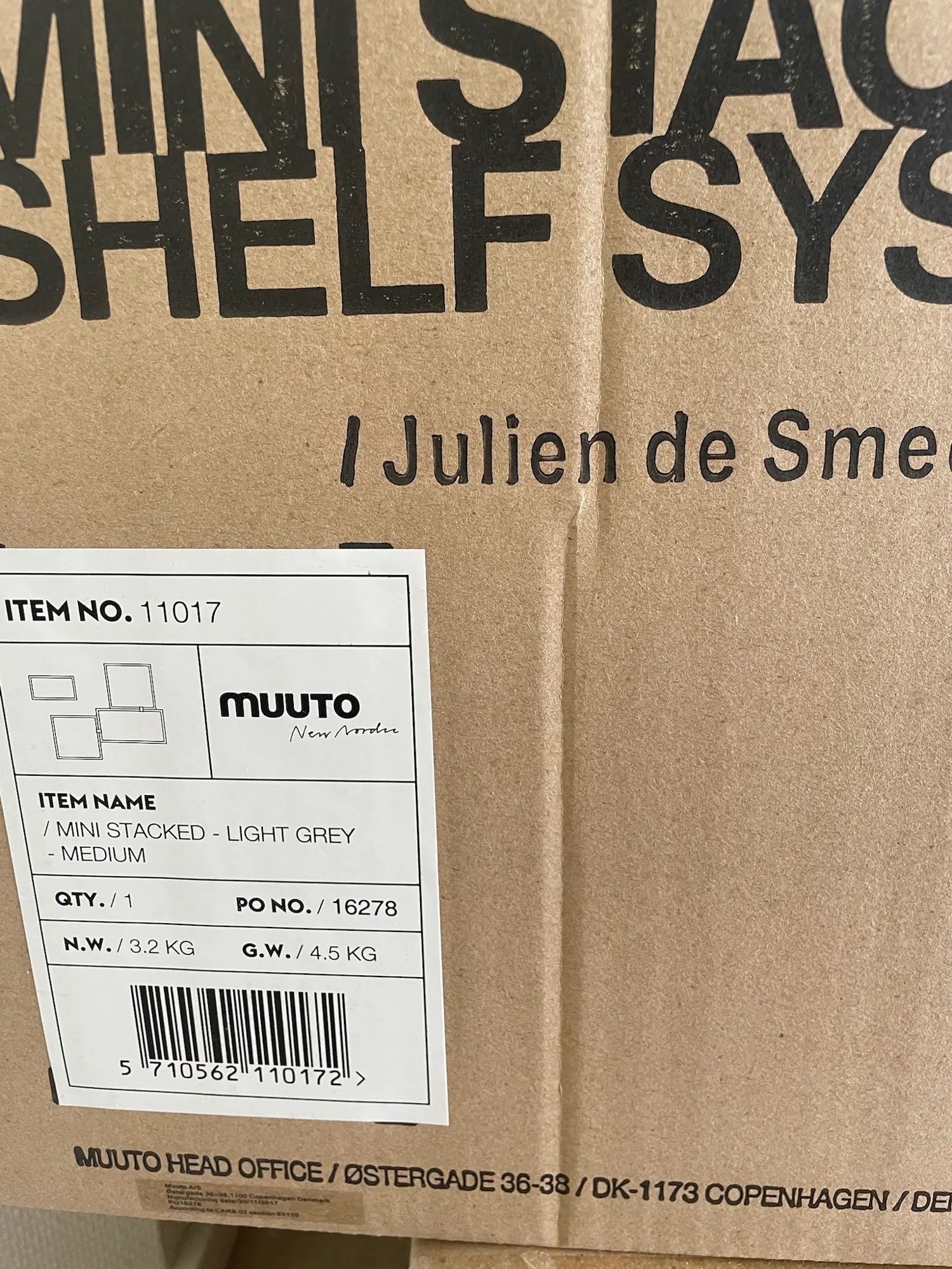 Muuto reolsystem