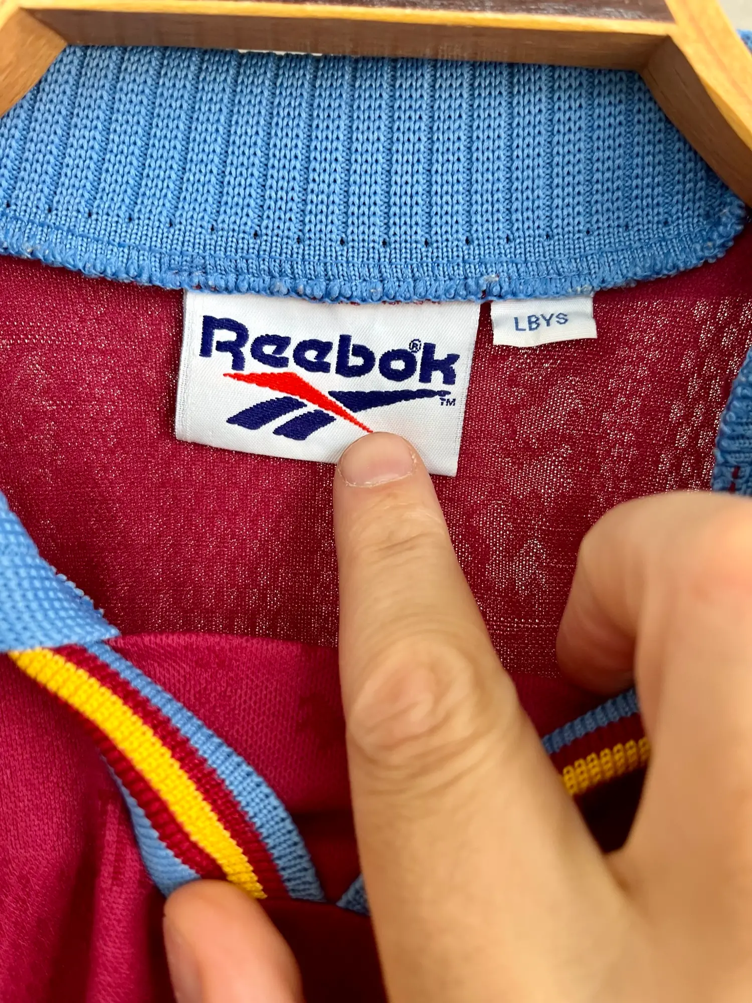 Reebok fodboldtrøje