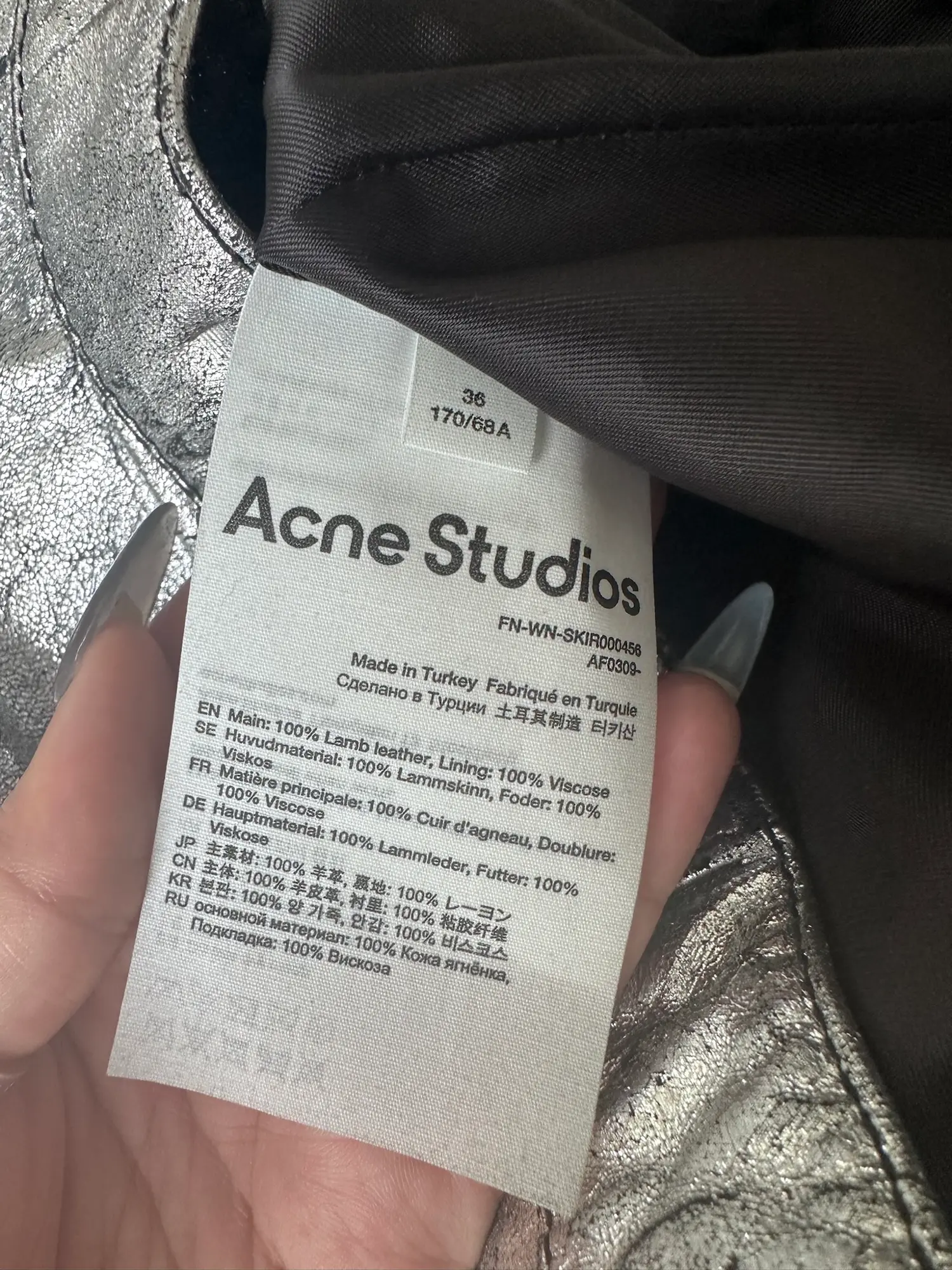 Acne Studios nederdel