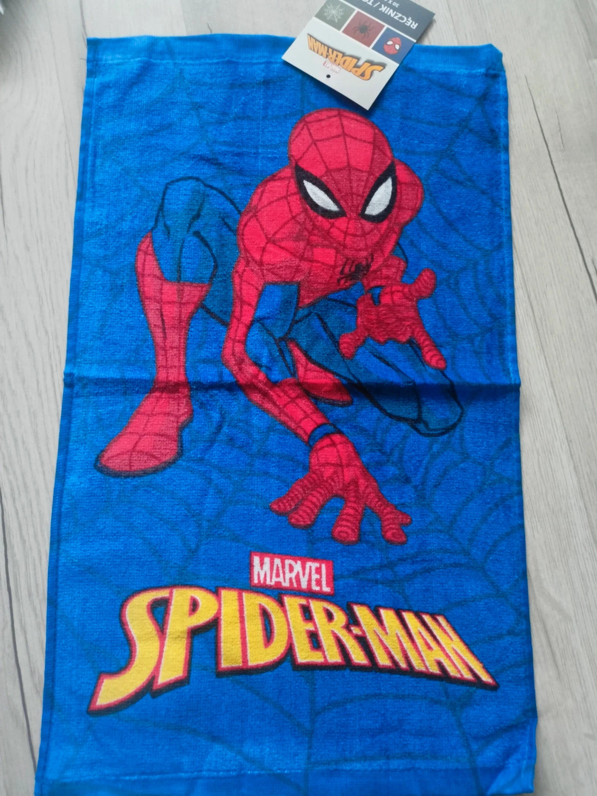 Ręcznik 30x50 Spider-Man idealny do przedszkola