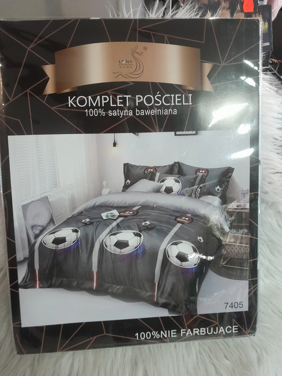 Komplet pościeli 160x200cm dla fana piłki nożnej