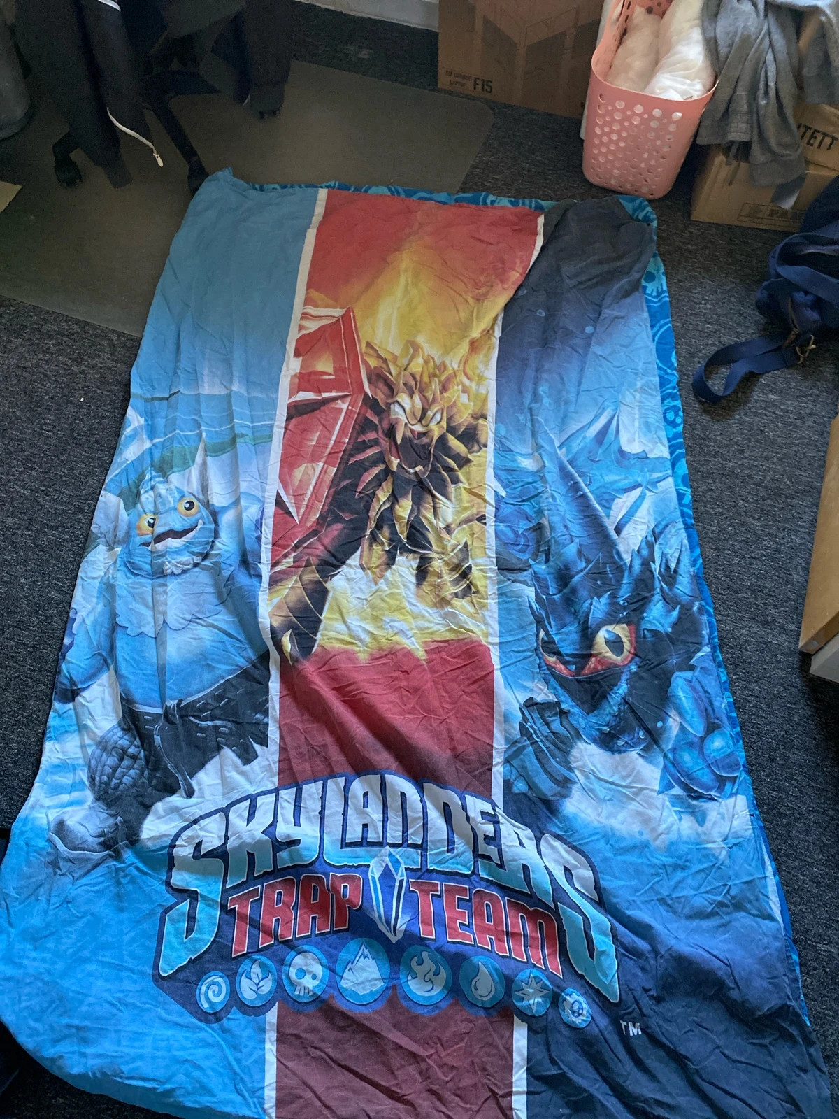 Skylanders bedsheets