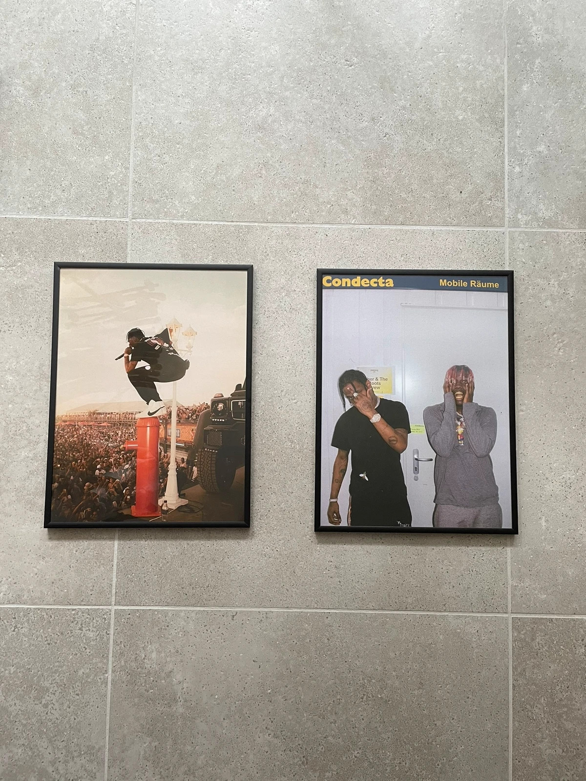 2 pcs “Travis Scott” - Plakater /Poster