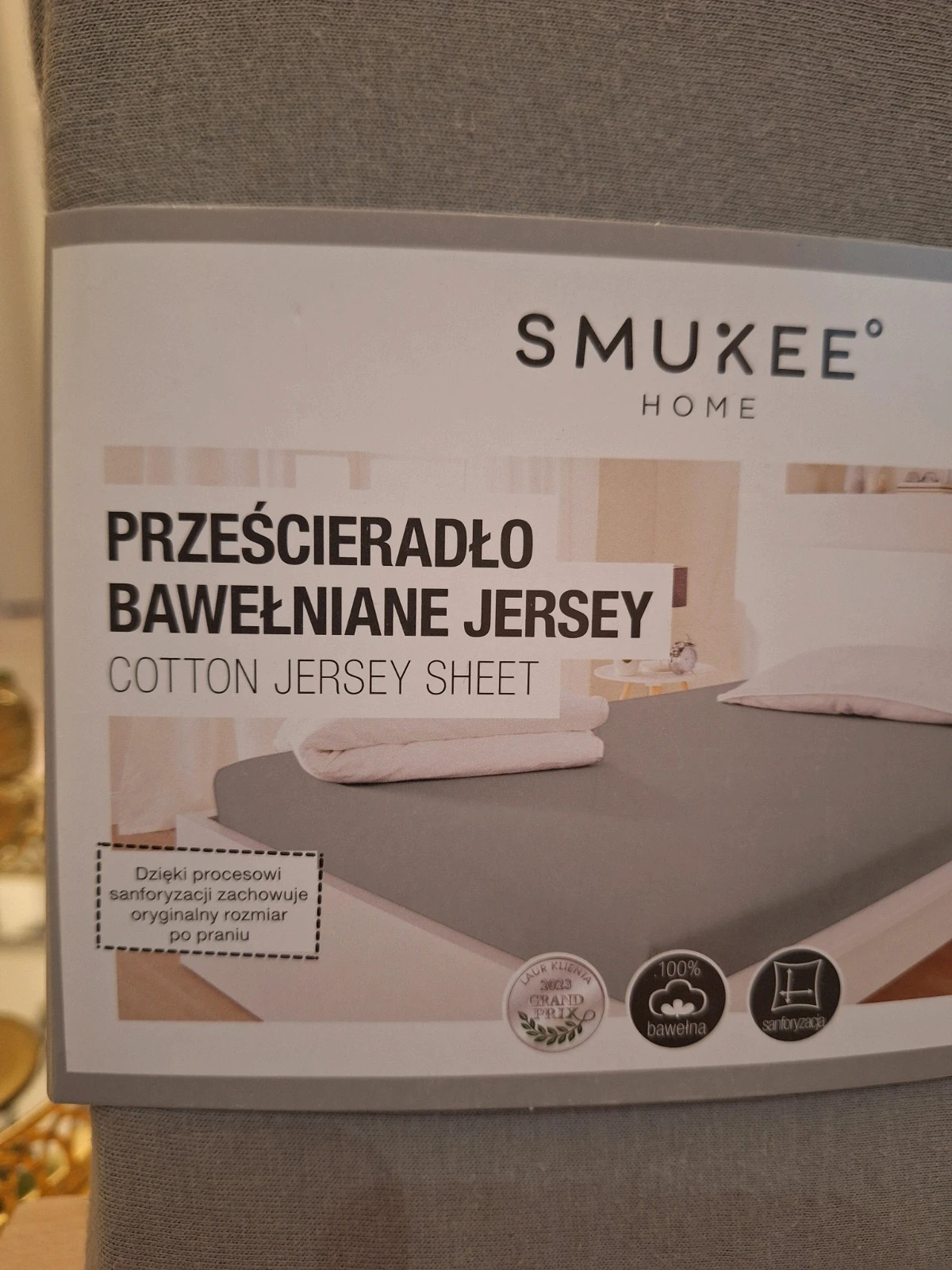 Prześcieradło bawełniane jersey 200x200x25