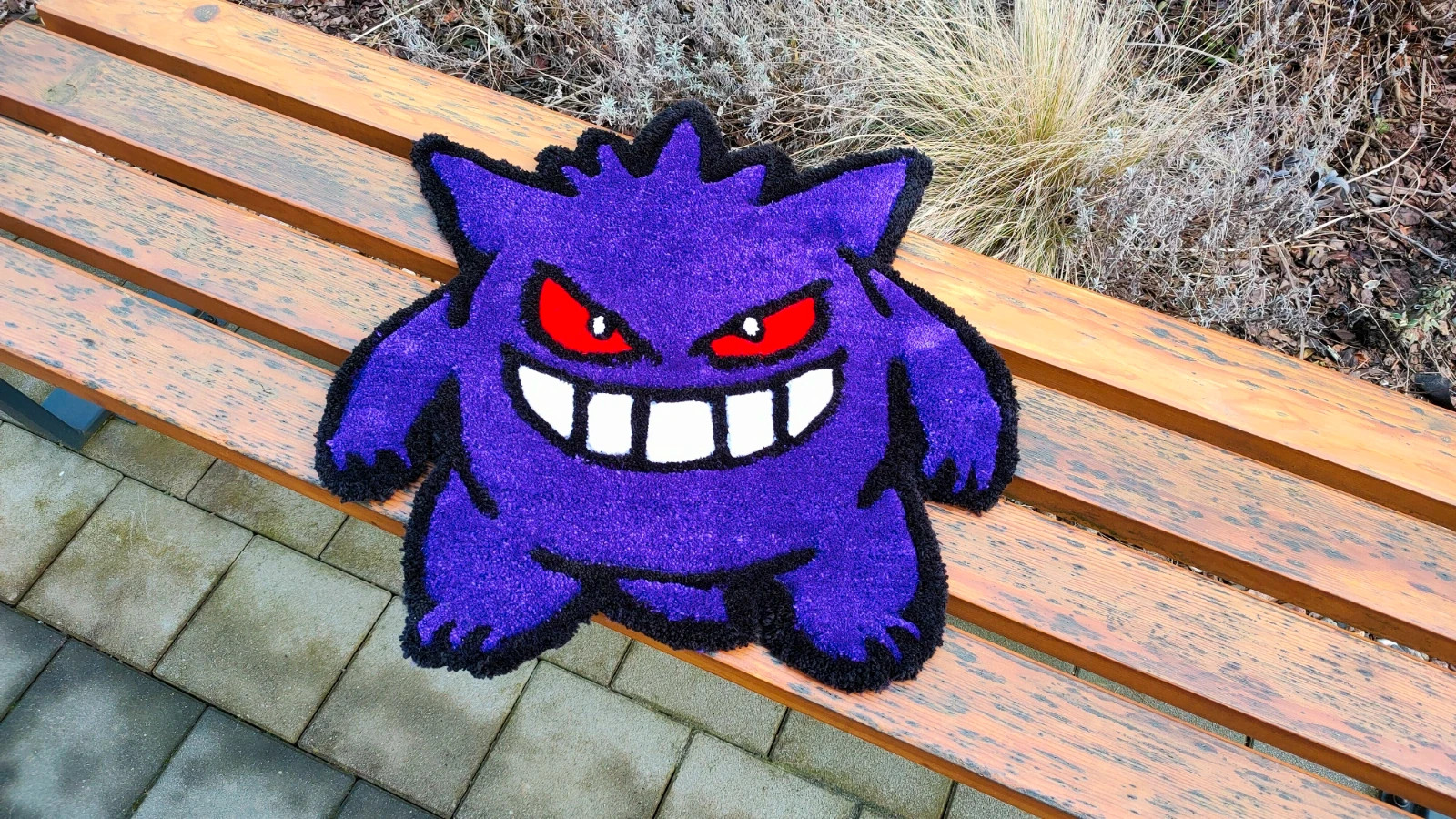 Gengar dywan ręcznie robiony