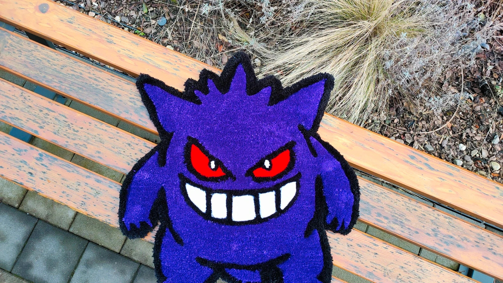 Gengar dywan ręcznie robiony