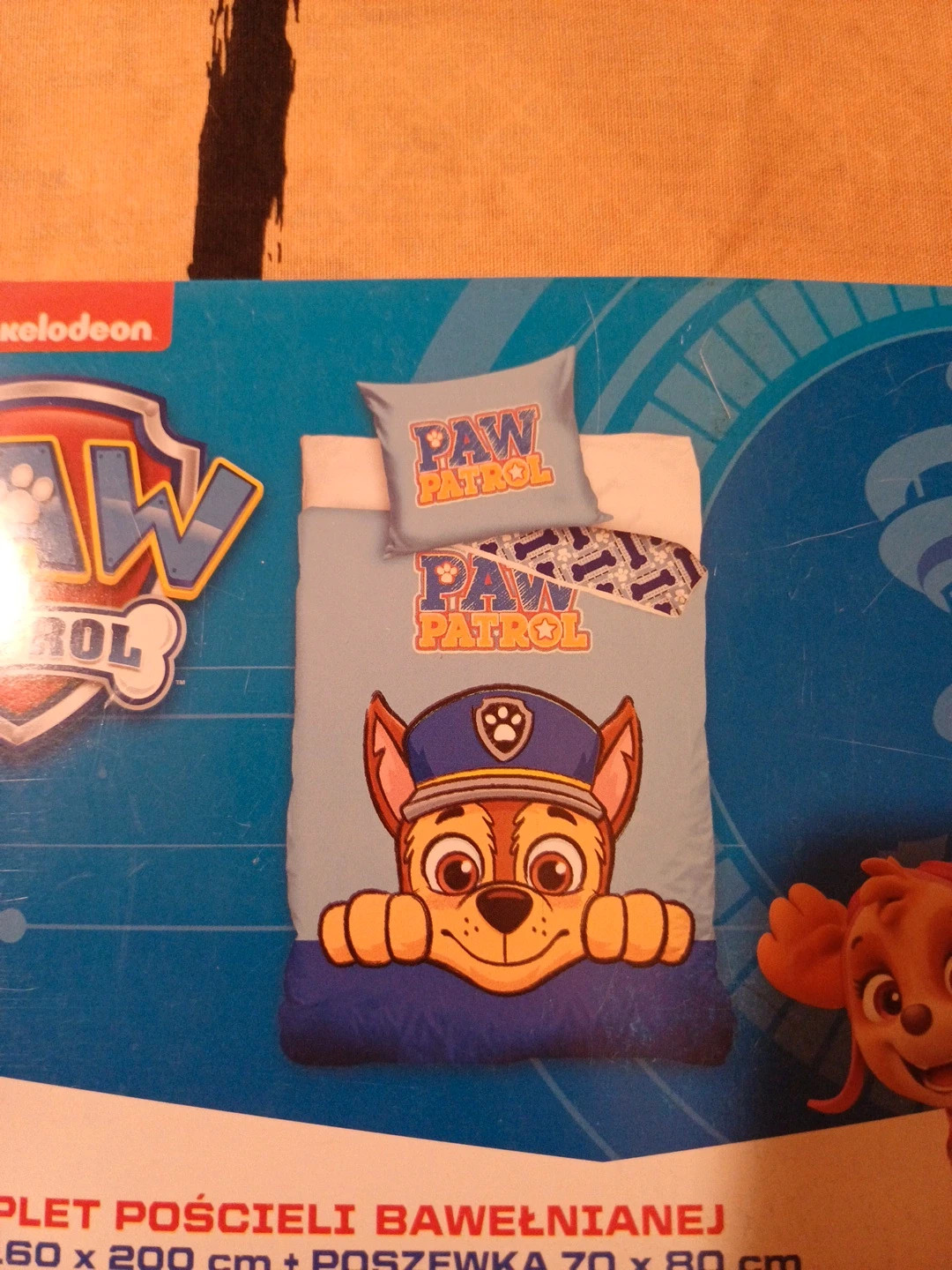 Pościel 160x200 bawełniana paw patrol