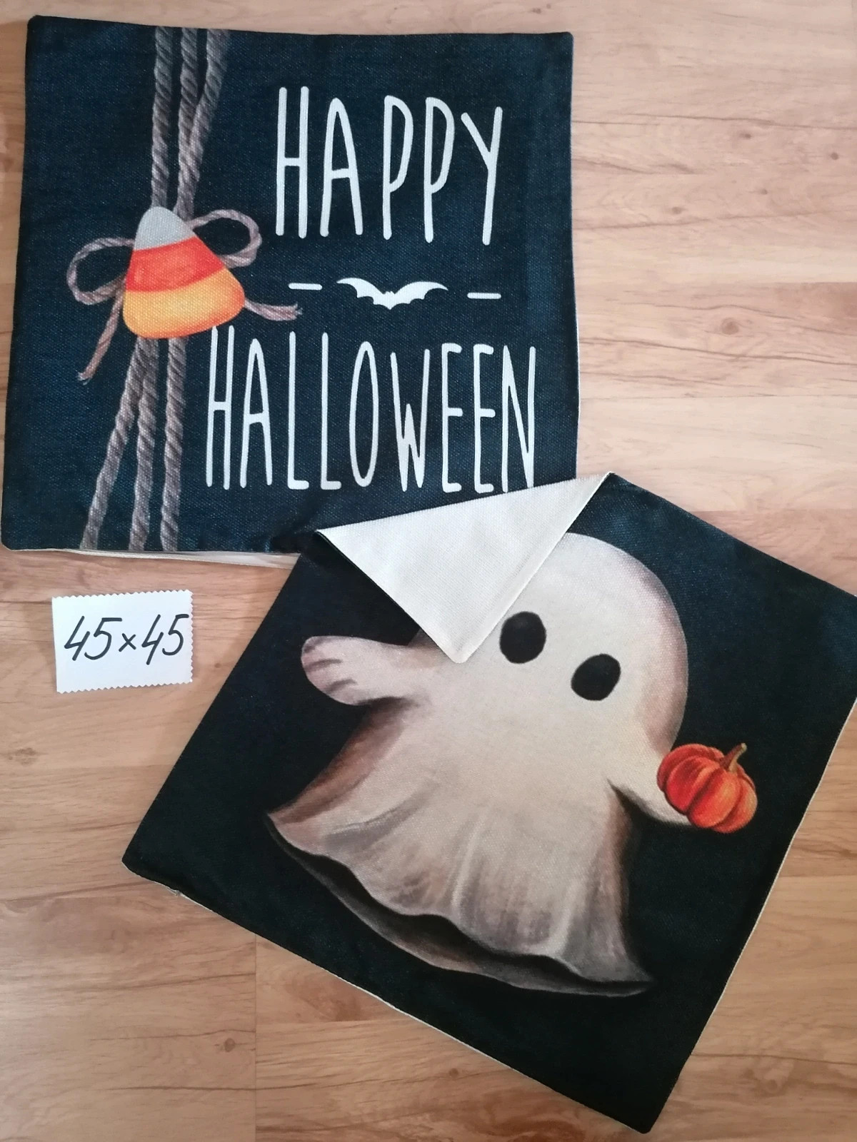 2 poszewki dekoracyjne 45x45 Halloween