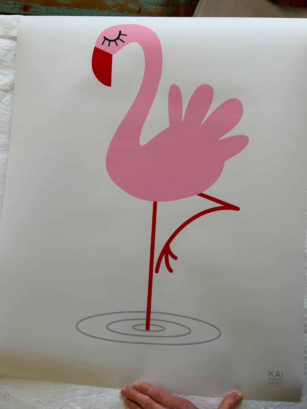 Flamingo plakat