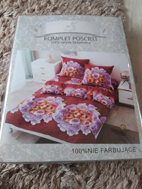 Komplet pościeli 100%satyna bawełniana Lona Home