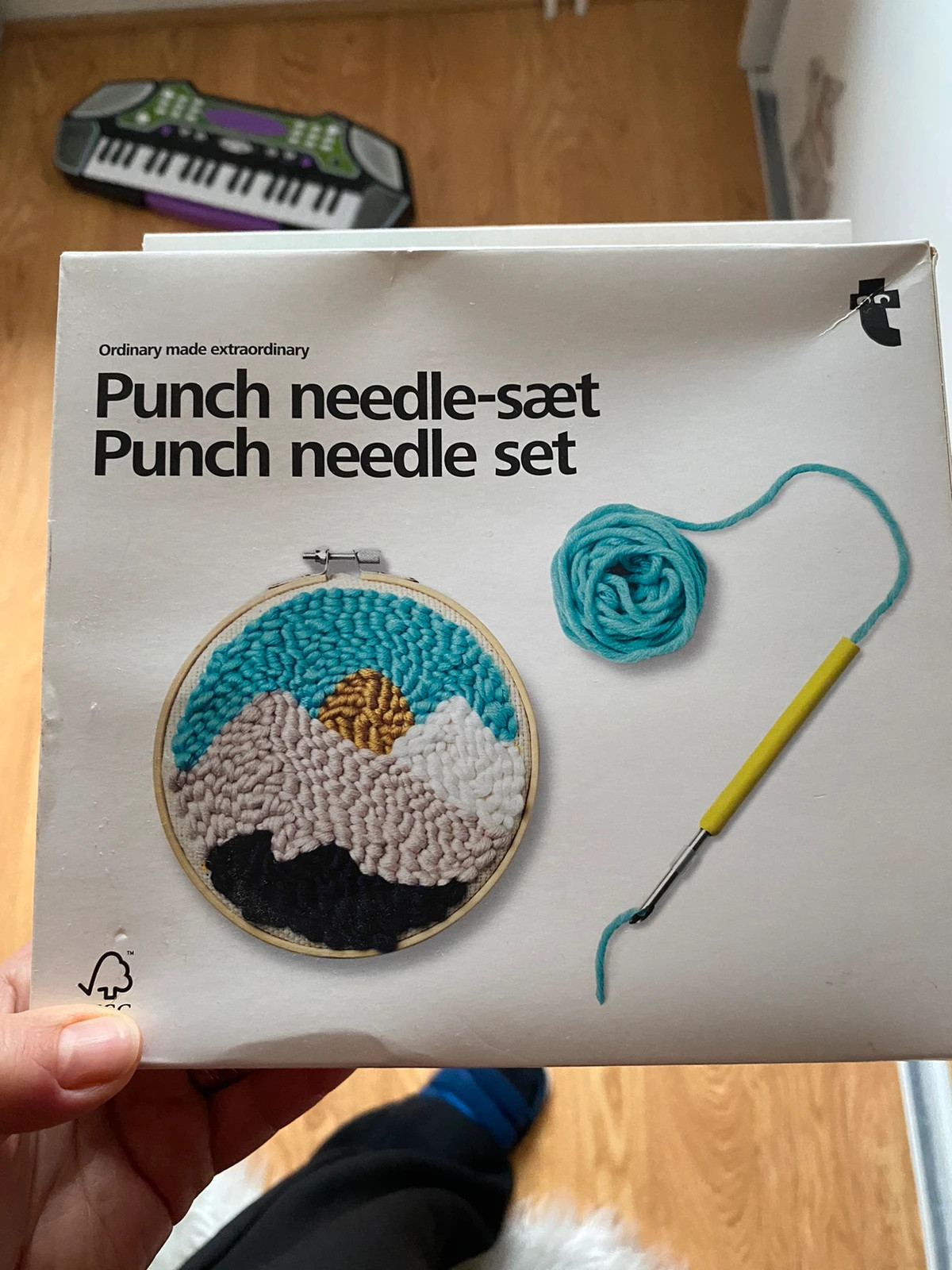 Punch nål set