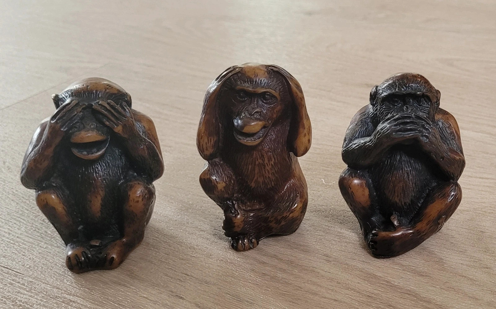 Ikke se, ikke hører, ikke tale figurer 🥰