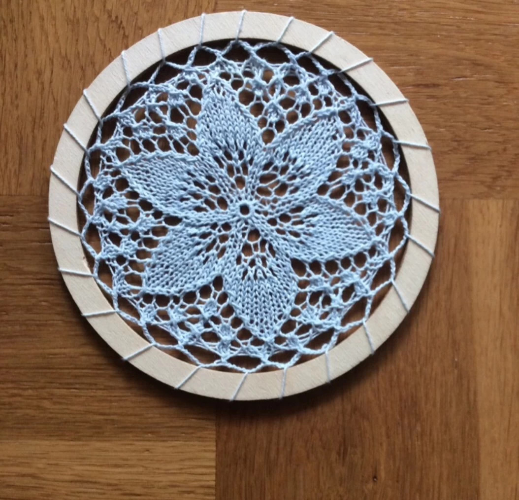 Mandala mała 14 cm handmade