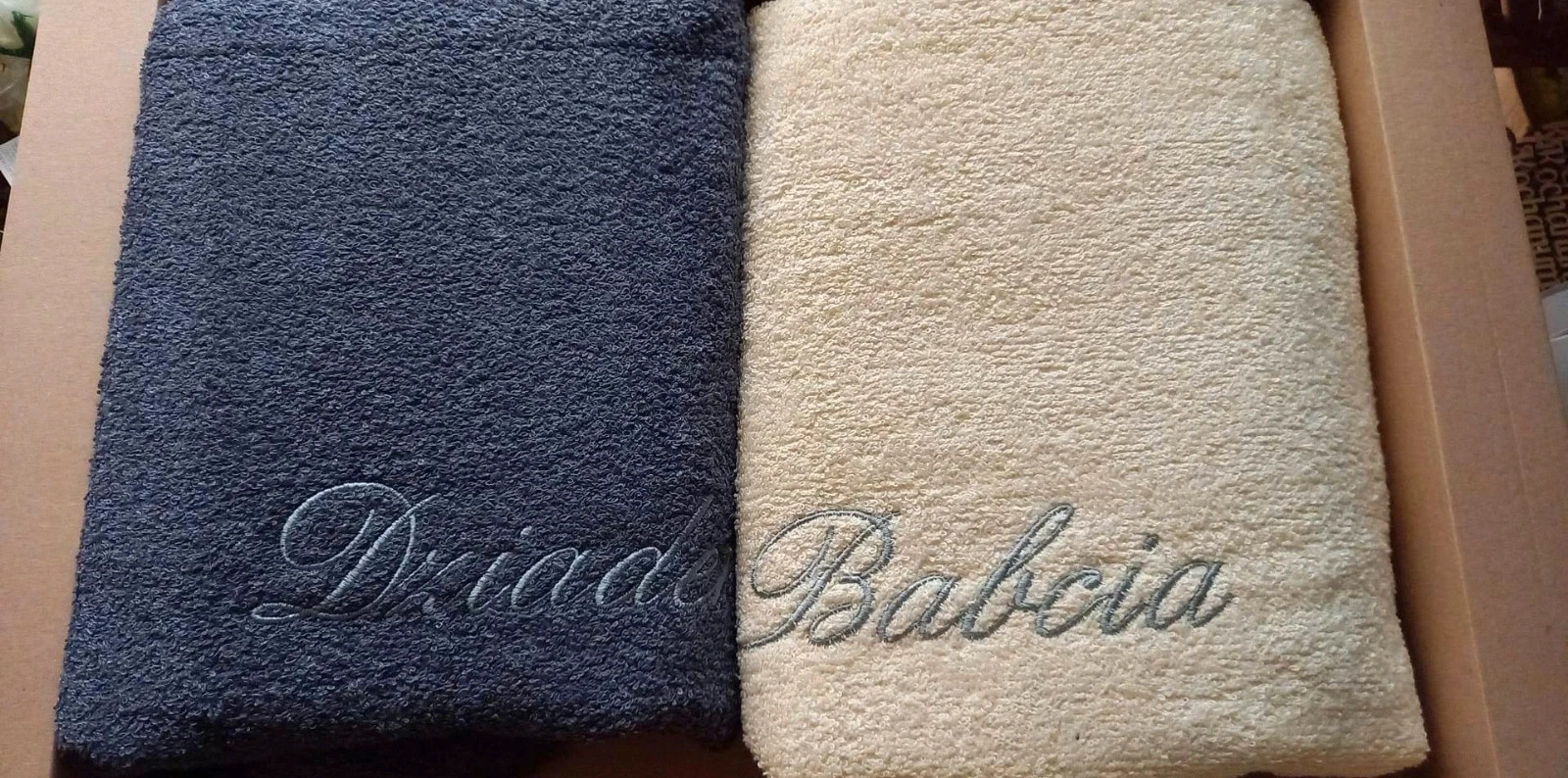 Ręczniki dla Babci i Dziadka