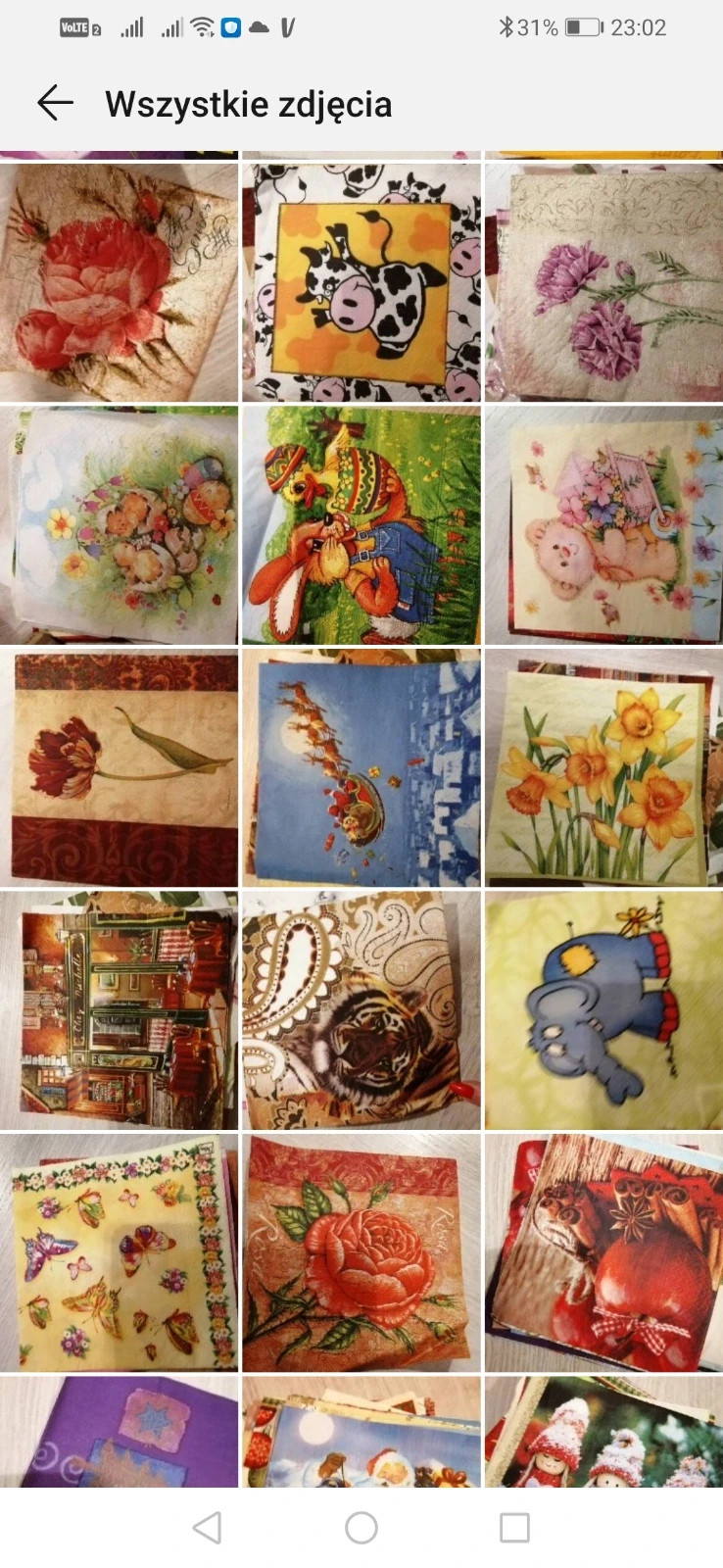 Serwetki do decoupage 30 sztuk