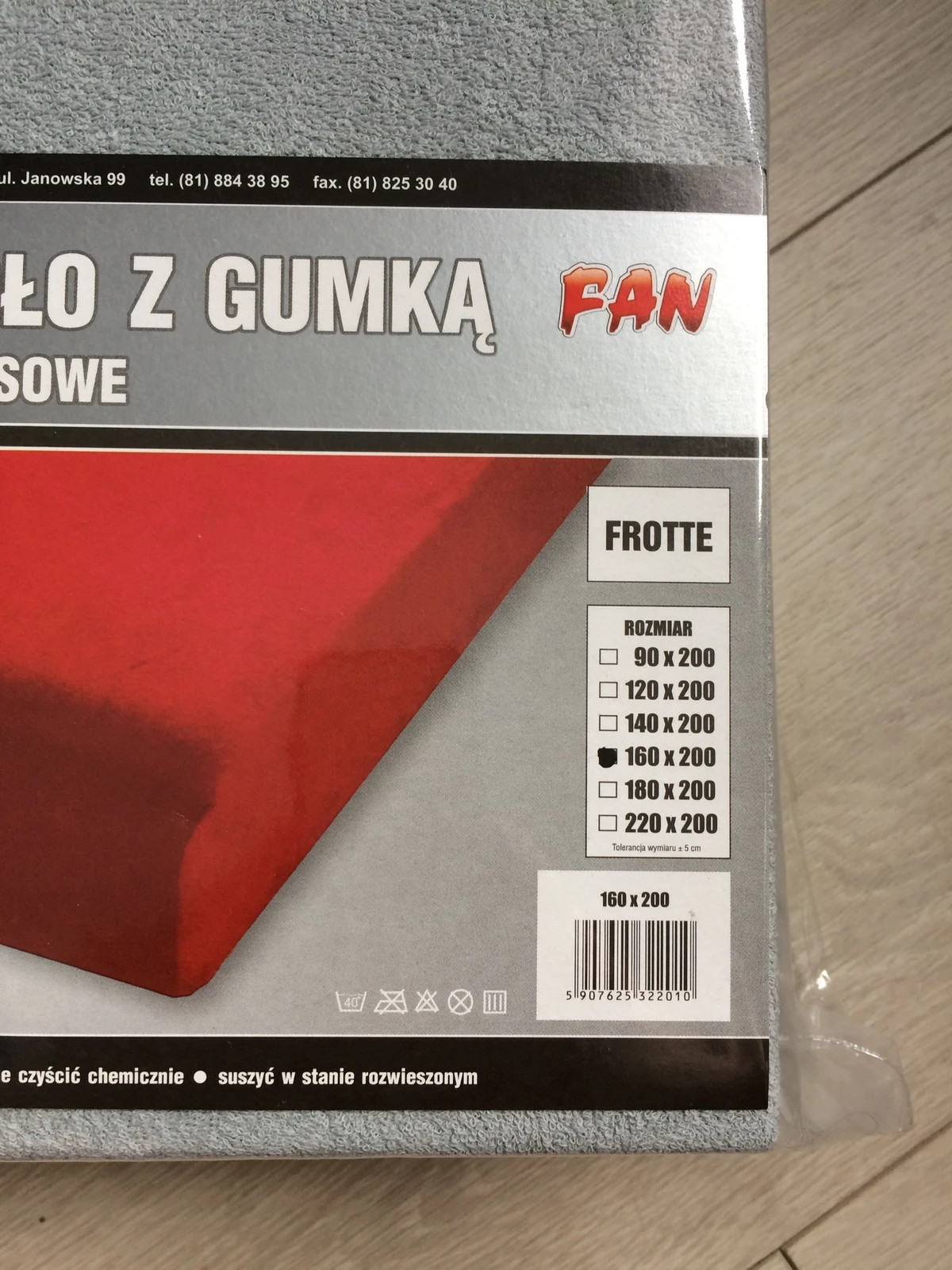 Prześcieradło z gumka 160x200 luksusowe