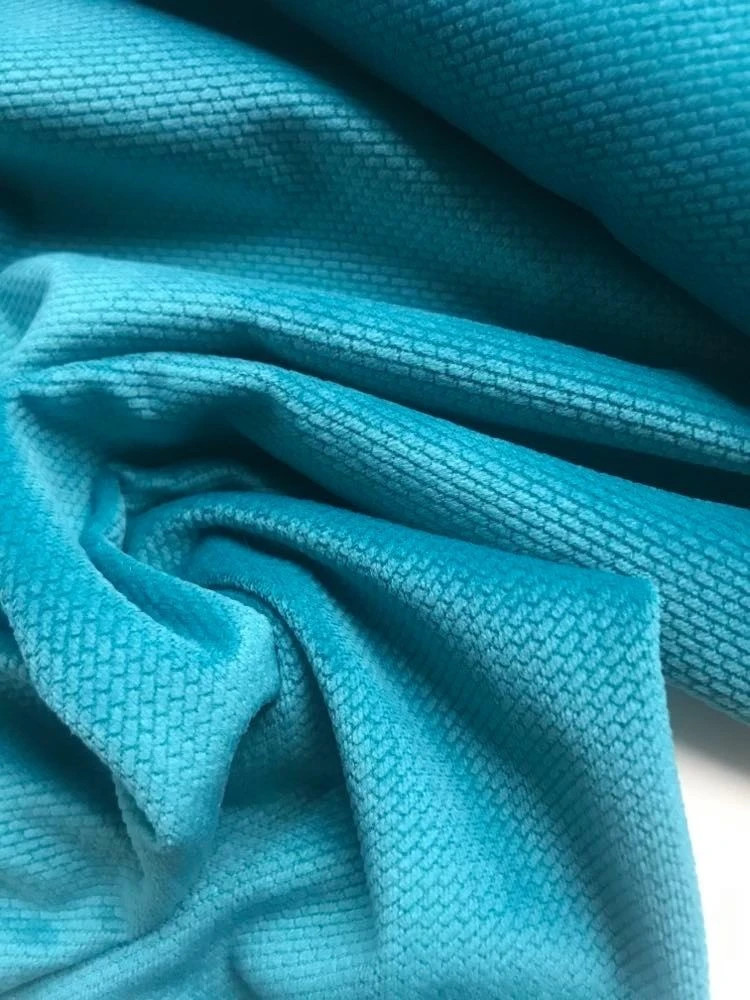 Piękny niebieski Velvet tkanina kocyki rożki