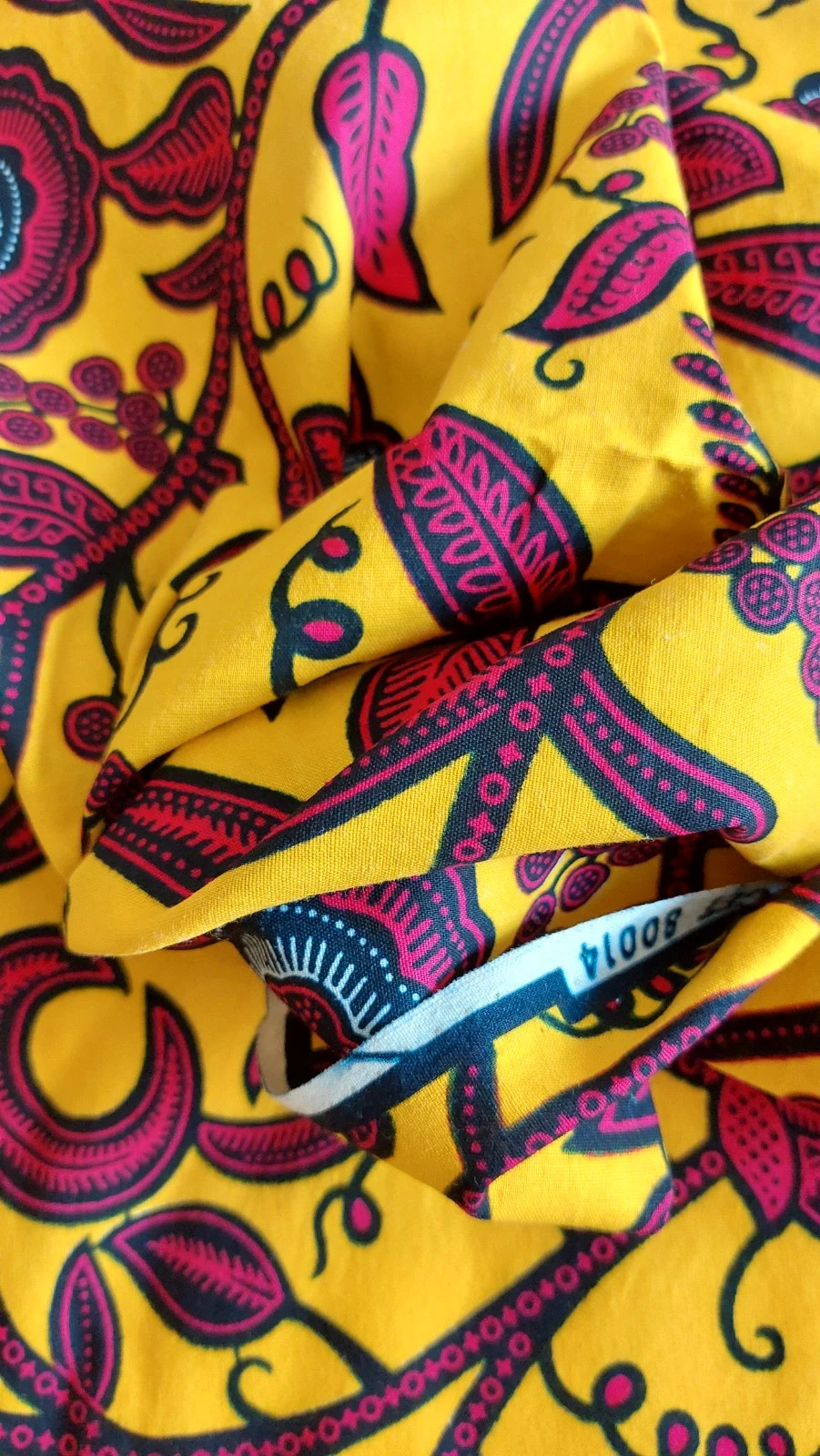 100% cotton genuine African wax fabric (Ankara)