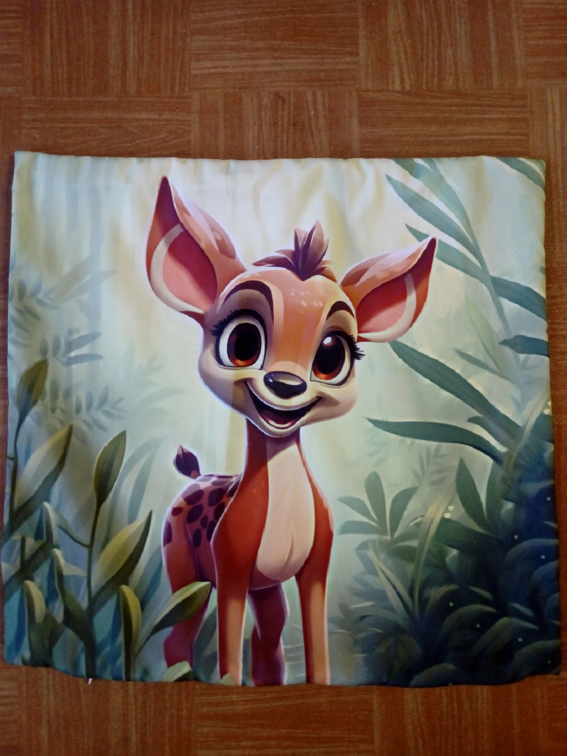 Jelonek Bambi poszewka powłoczka na poduszkę