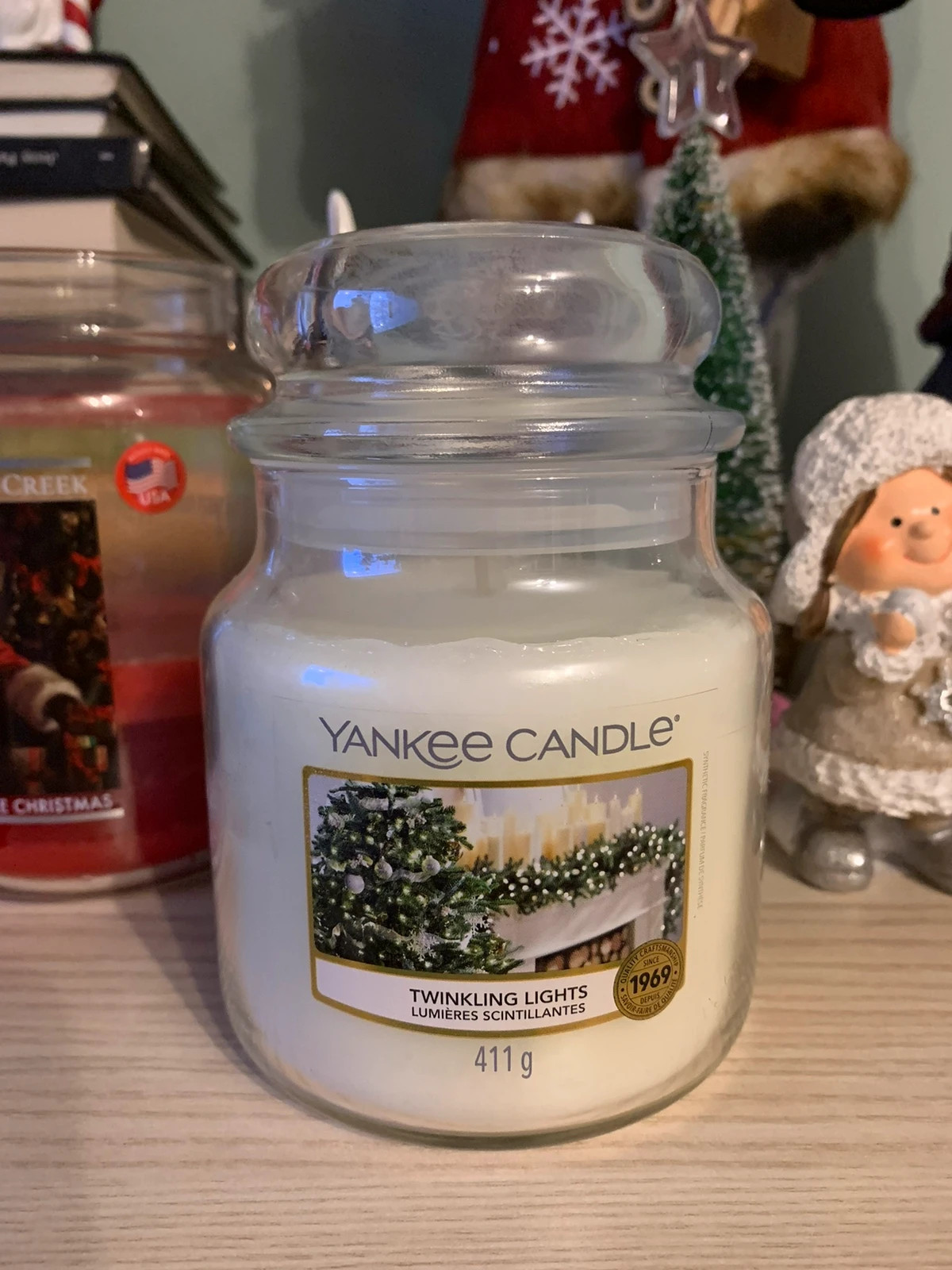 Yankee Candle twinkling lights