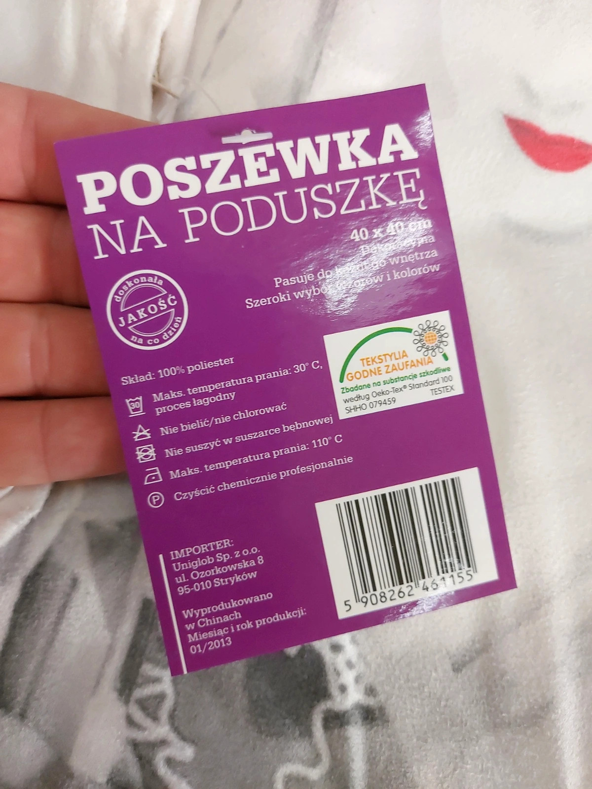 Poszewka na poduszki komplet 2szt