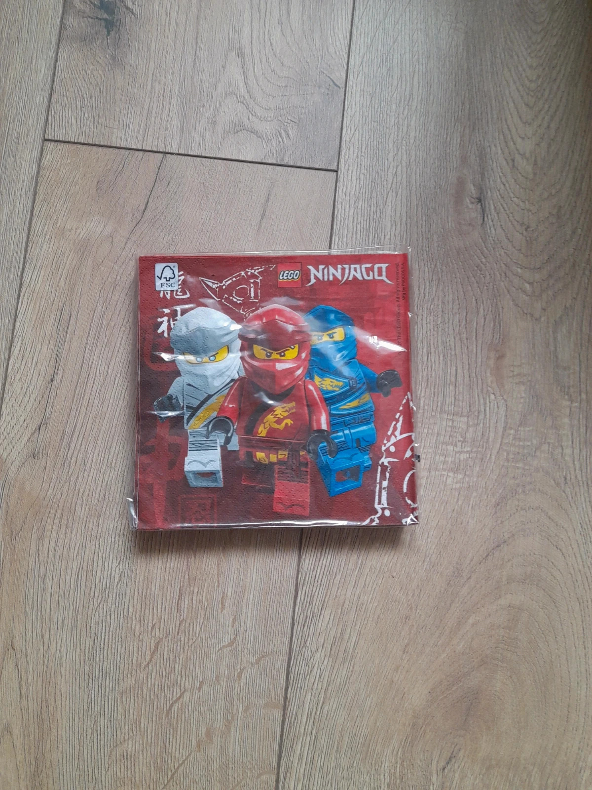 Serwetki na urodzinki przyjęcie dla dzieci lego ninjago