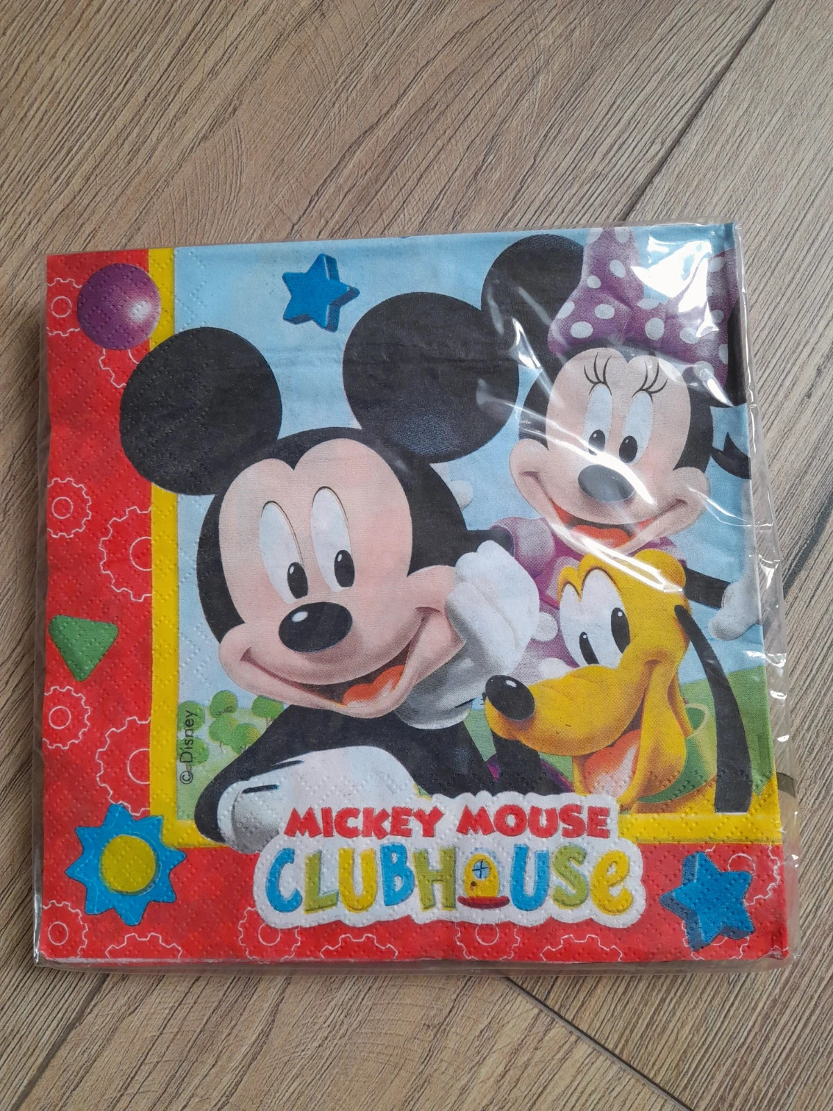 Serwetki na urodzinki przyjęcie dla dzieci myszka miki Mickey mouse