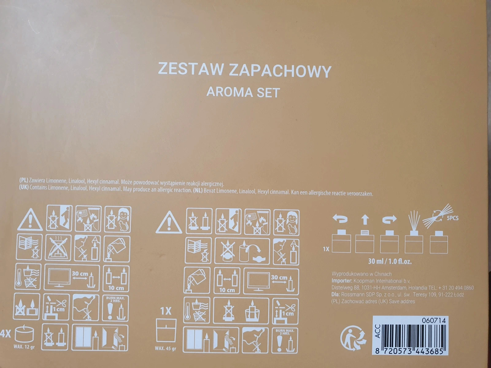 Zestaw zapachowy Sunrise Sexy Black Tea