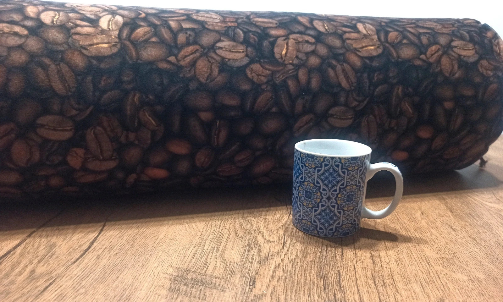 Bolster wałek poduszka z łuska gryki Coffetime 60 x 20 cm