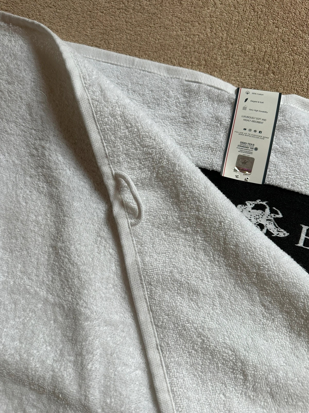 Beverly Hills  Polo Club - ręcznik kąpielowy 126/70 cm