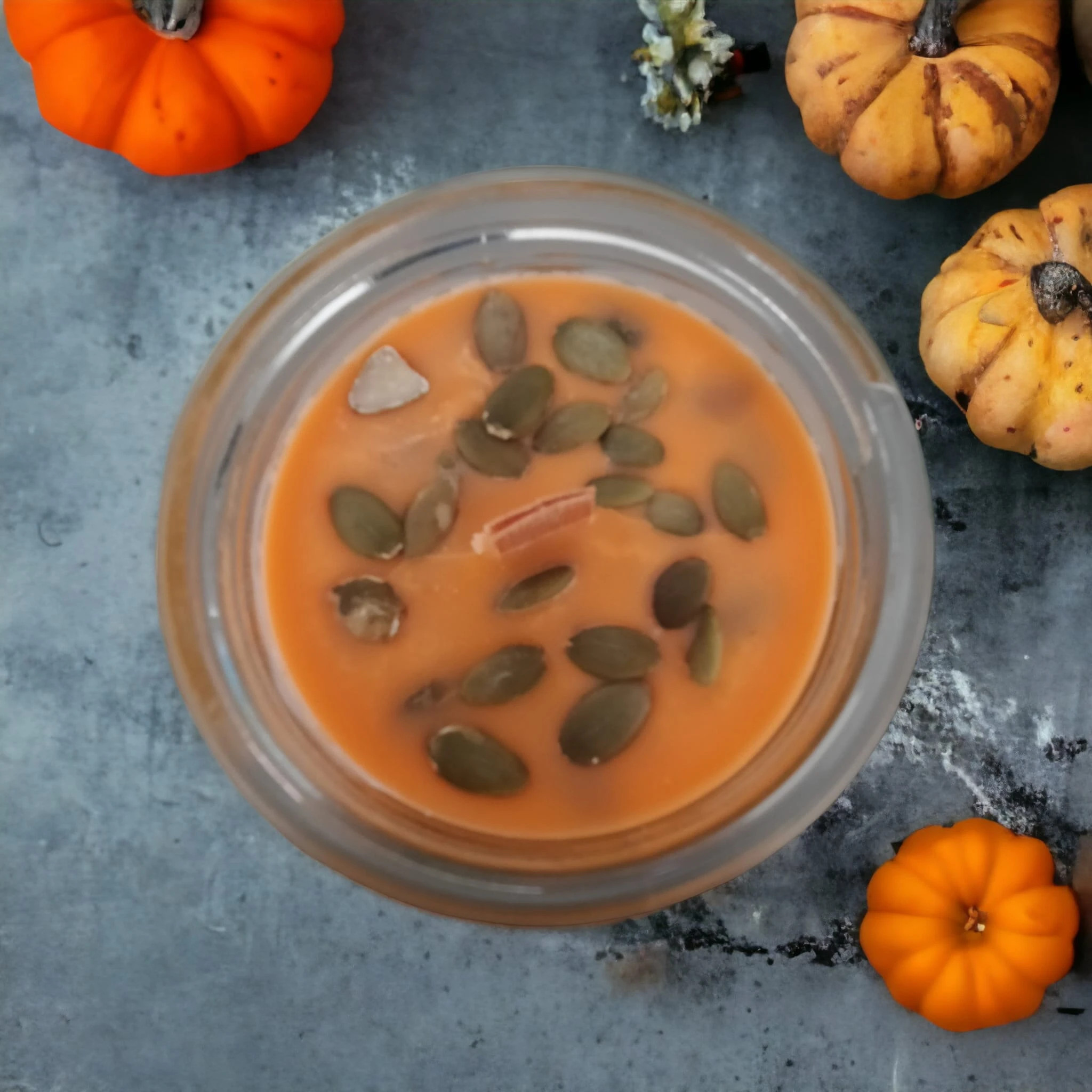 Pumpkin Scented Soy Candle Dyniowe Ciasto Świeca Zapachowa Świeca Dyniowa