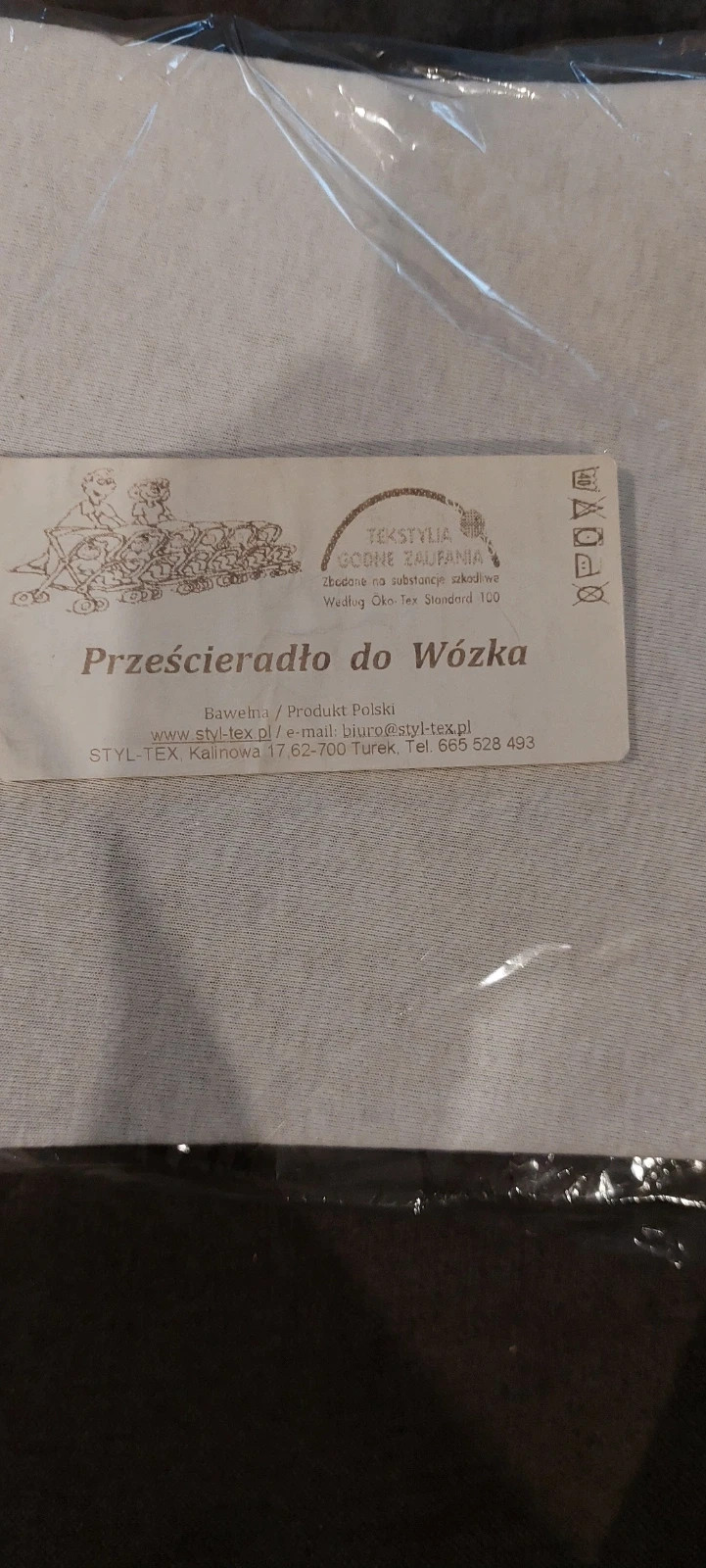 Prześcieradło do wózka/kosza Mojżesza