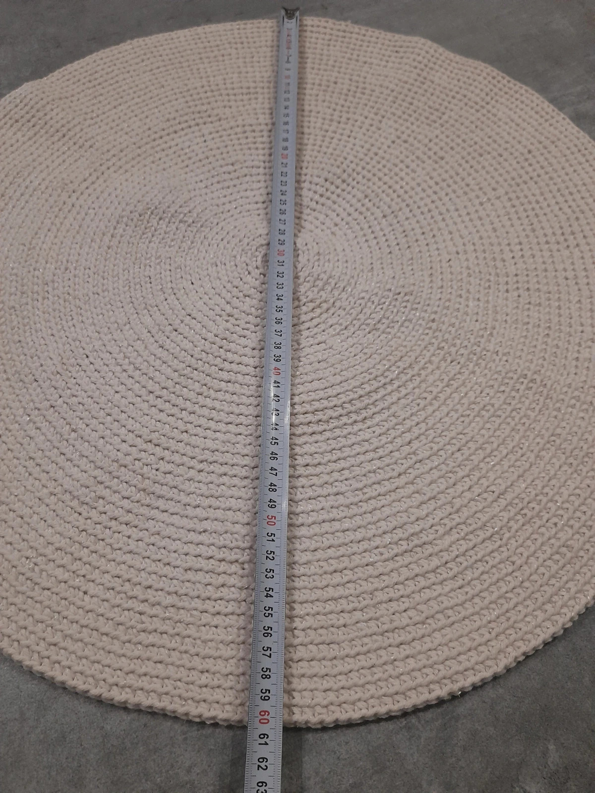 Dywanik  ze sznurka bawełnianego