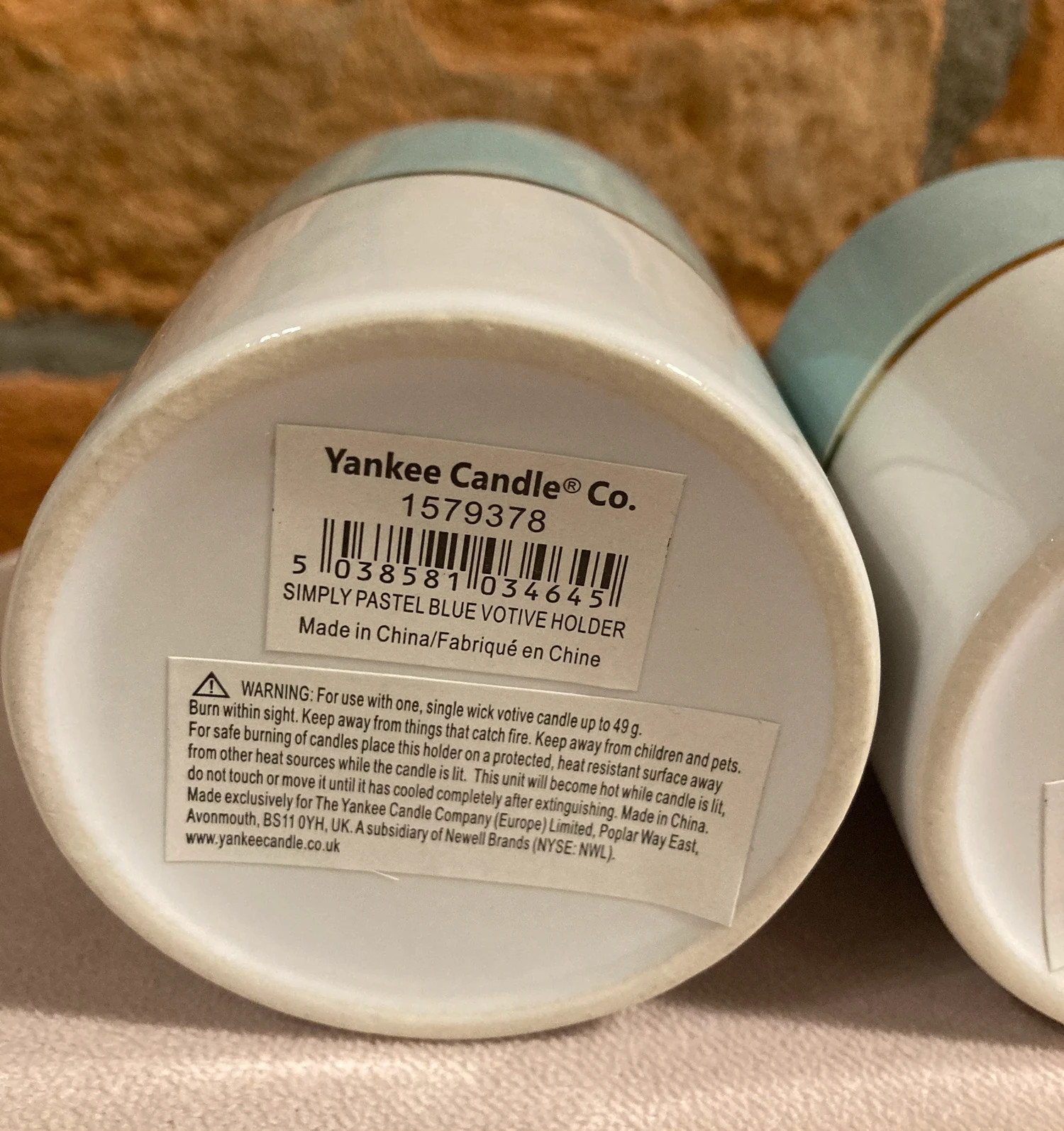 Yankee Candle Zestaw Dwóch Ceramicznych Świeczników