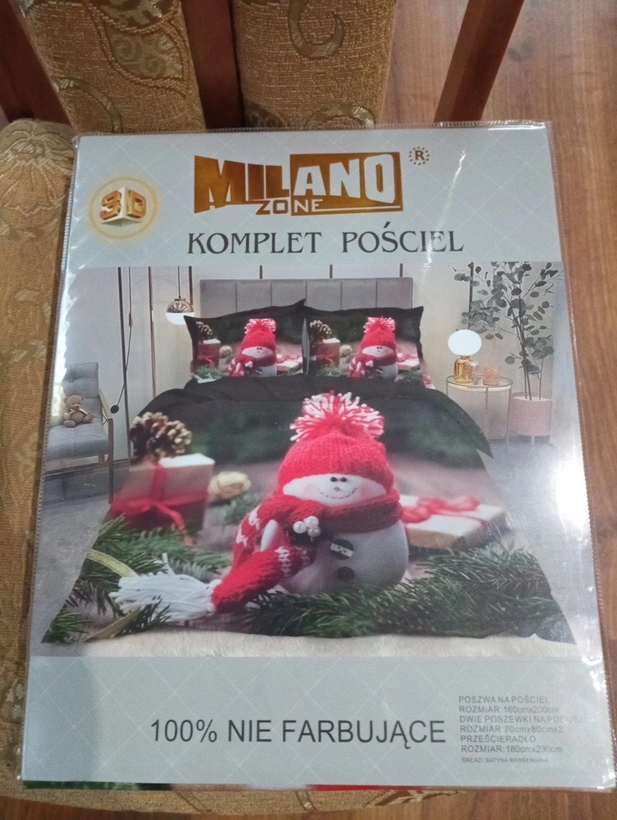 Komplet Pościeli świątecznej