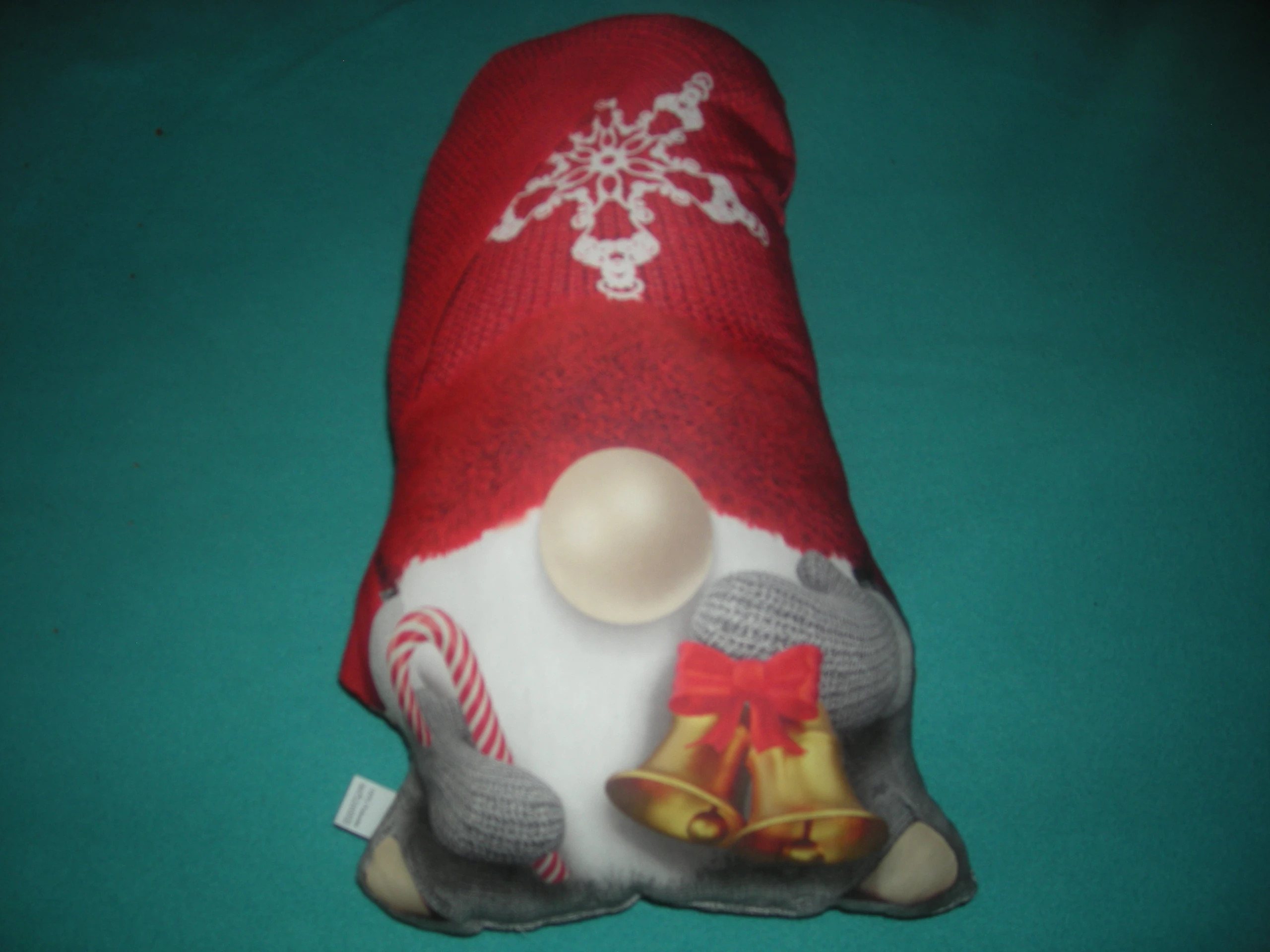Mikołaj krasnal skrzat poduszka ozdobna przytulanka jasiek