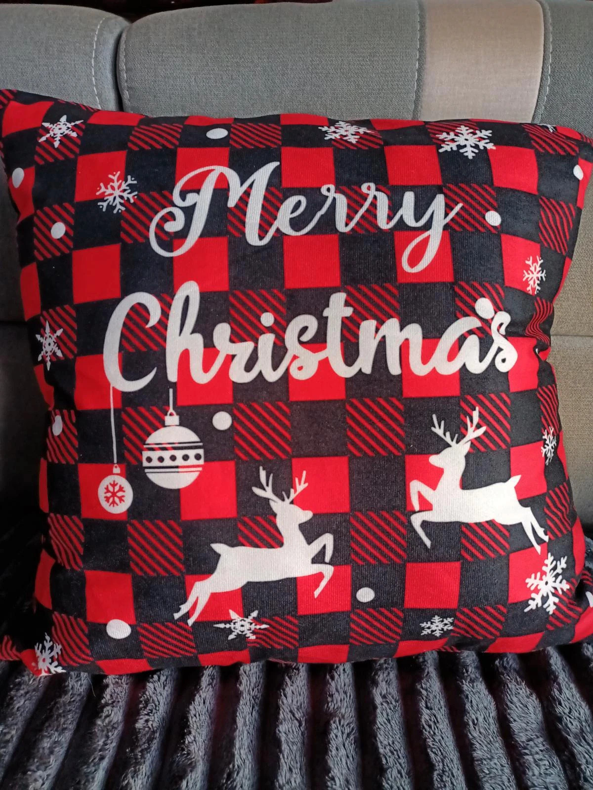 Poduszka dekoracyjna świąteczna jasiek