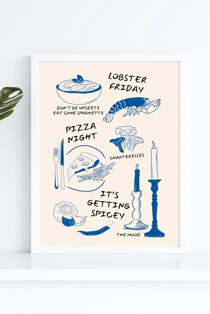 Food poster/plakat